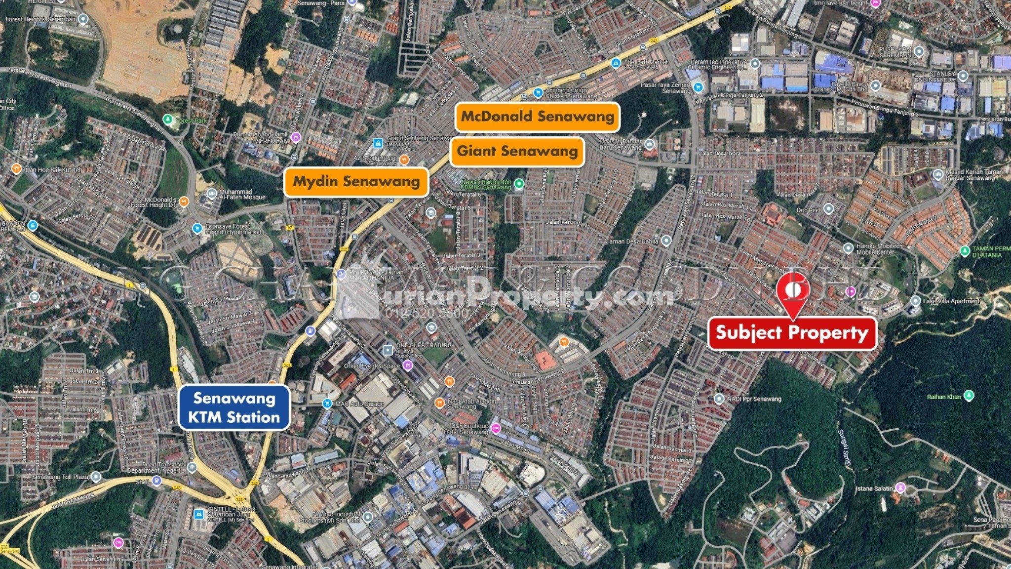 Terrace House For Auction at Taman Bandar Senawang