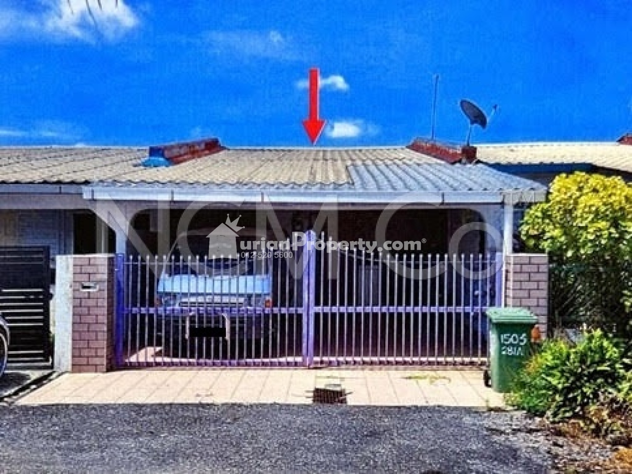 Terrace House For Auction at Taman Matang Jaya