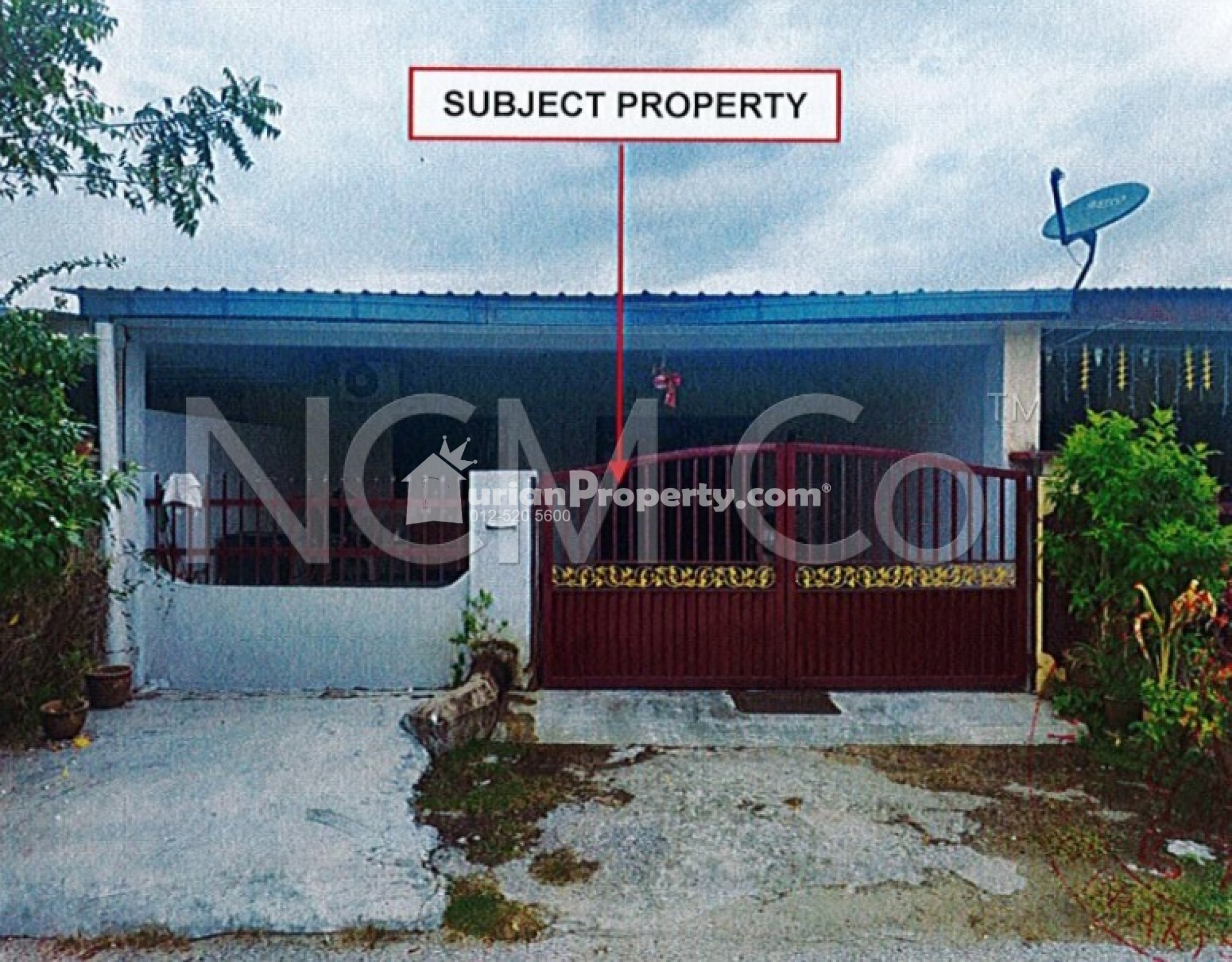 Terrace House For Auction at Kampung Muhibbah