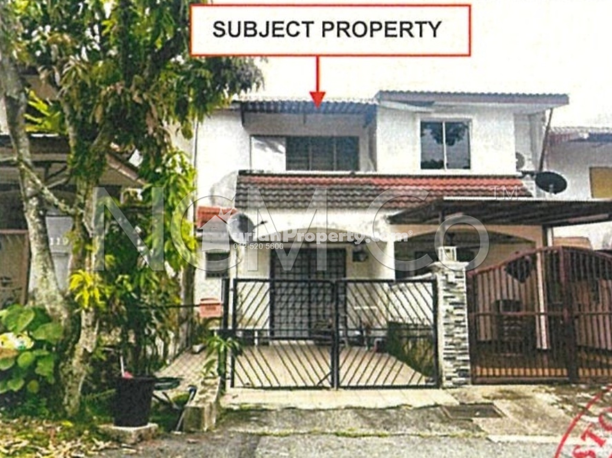 Terrace House For Auction at Taman Sri Gombak