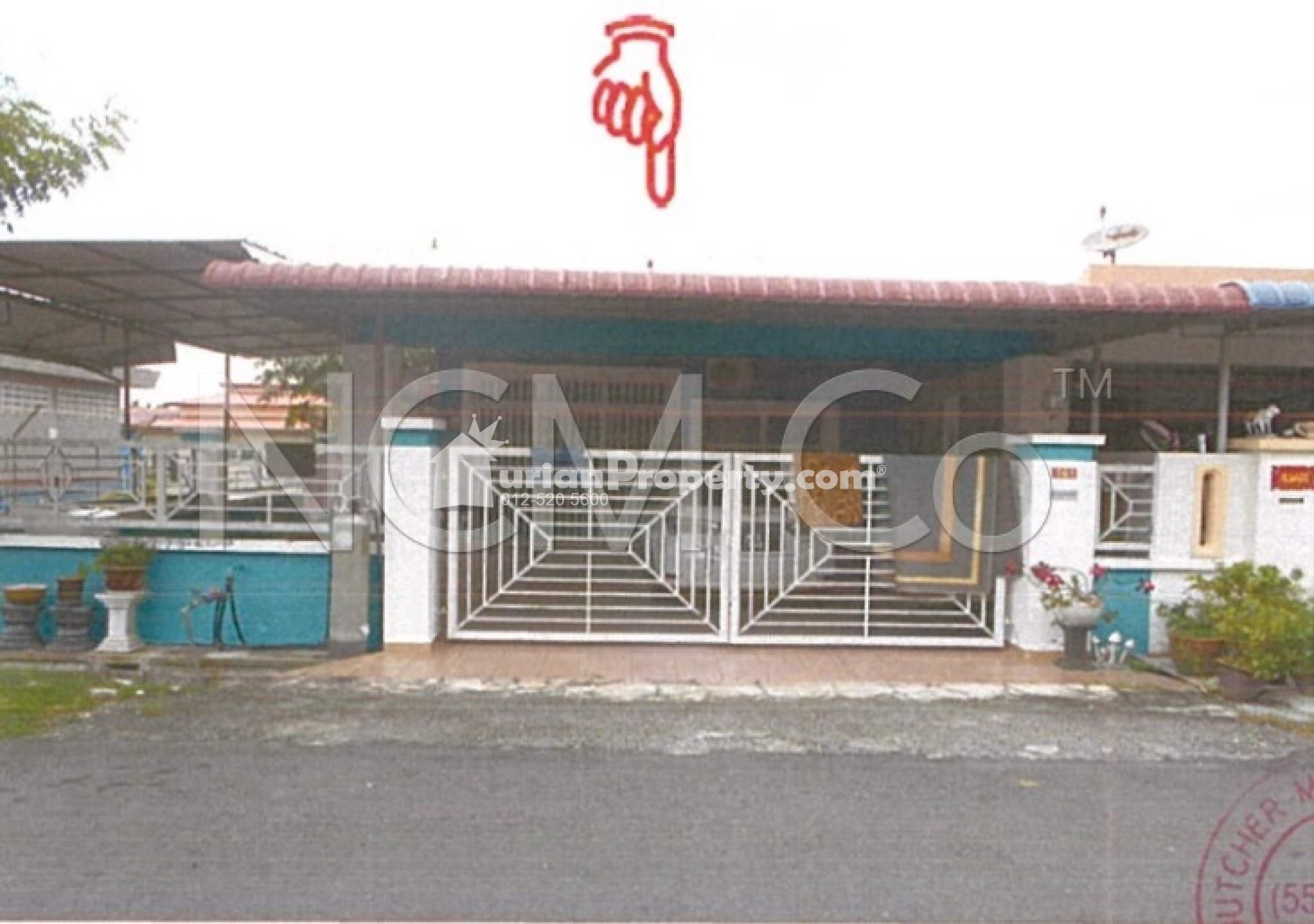 Terrace House For Auction at Taman Kasih Putera