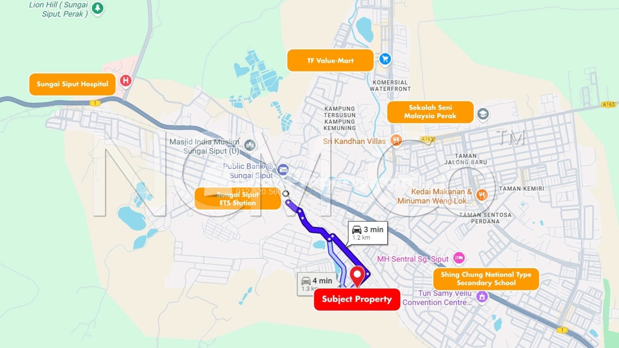 Terrace House For Auction at Sungai Siput