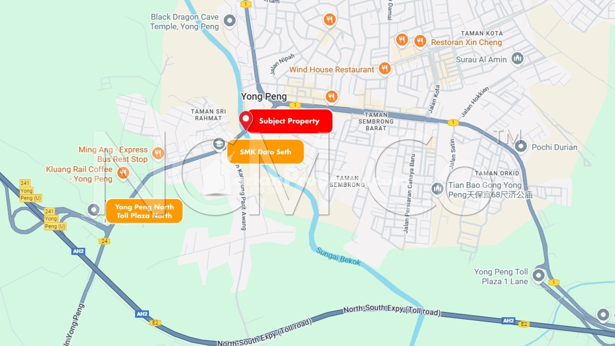 Bungalow House For Auction at Yong Peng