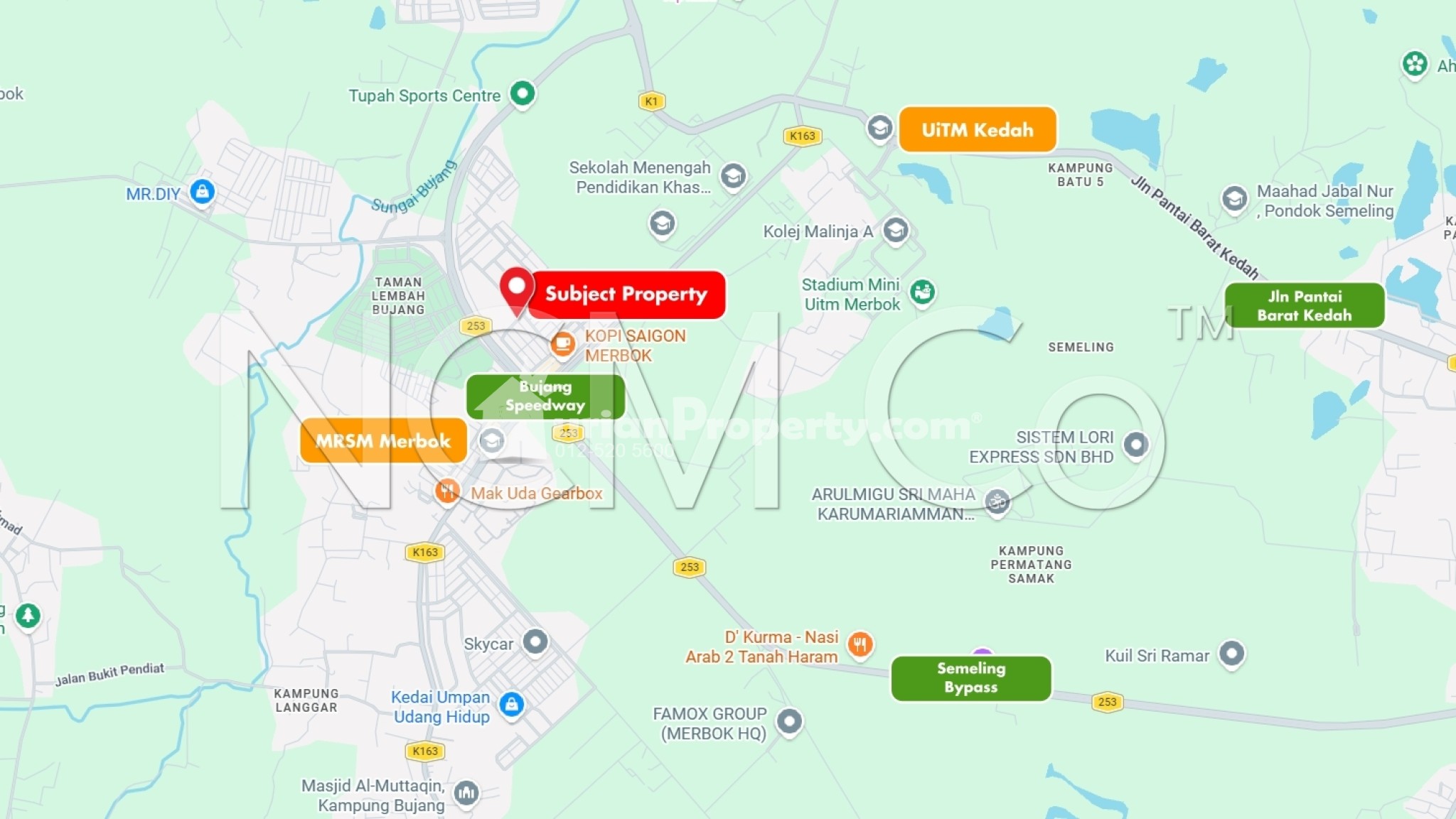 Terrace House For Auction at Taman Lembah Bujang Indah