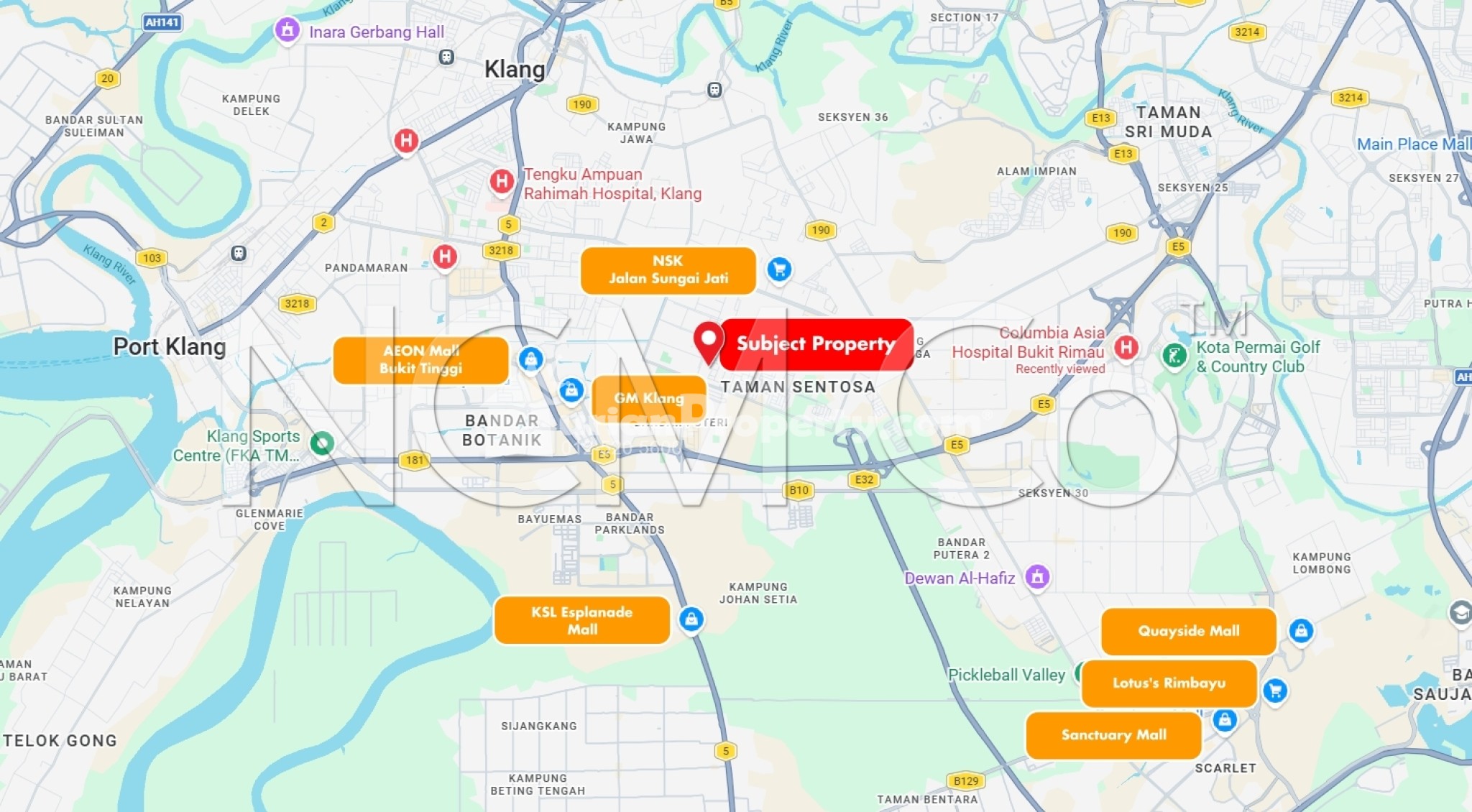 Terrace House For Auction at Bandar Putera Klang