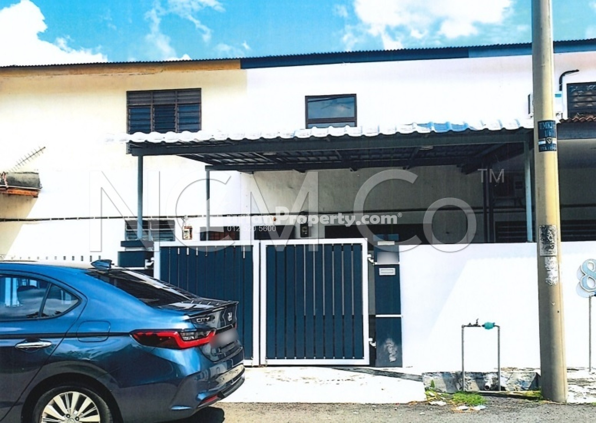 Terrace House For Auction at Taman Krubong Jaya