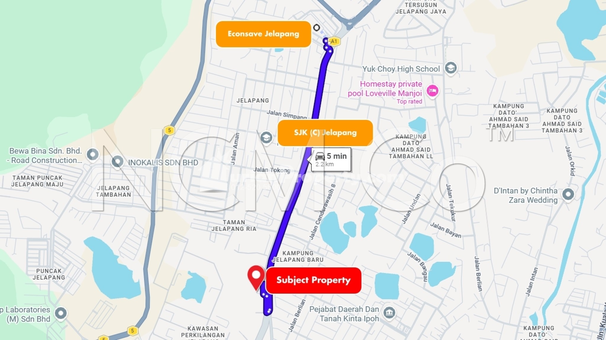 Shop Office For Auction at Jelapang