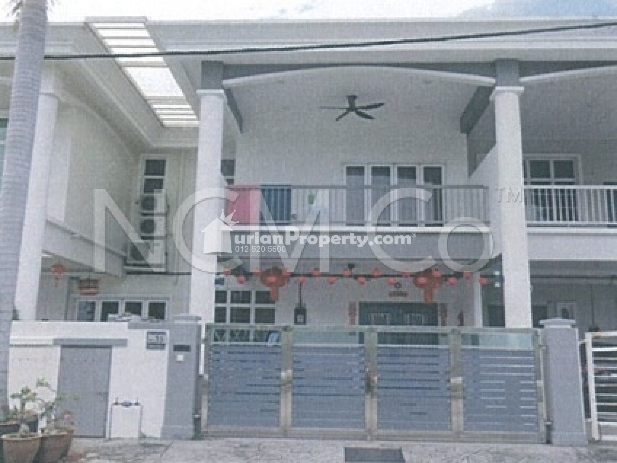 Terrace House For Auction at Taman Krubong Utama