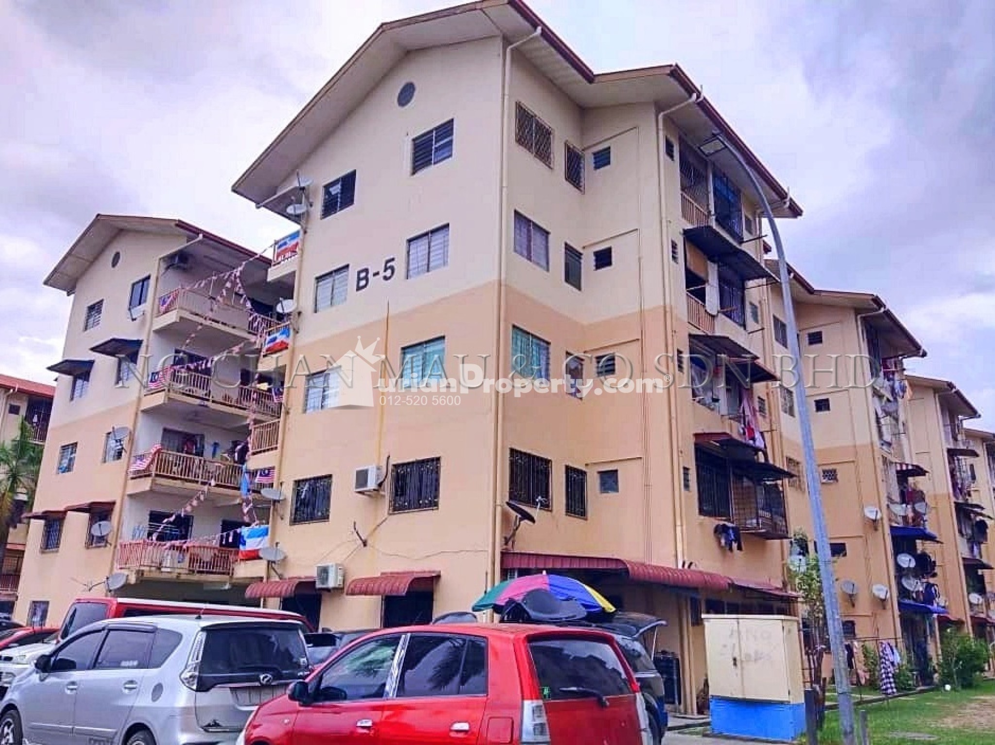 Flat For Auction at Taman Telipok Ria