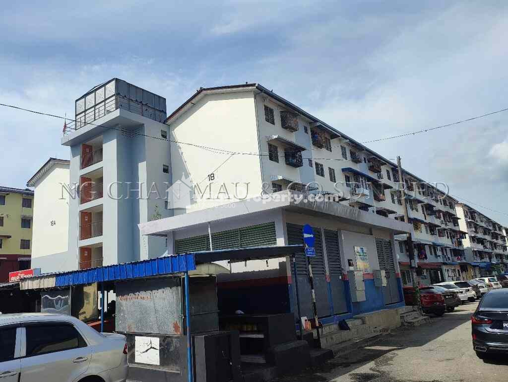 Flat For Auction at Taman Gedung Heights