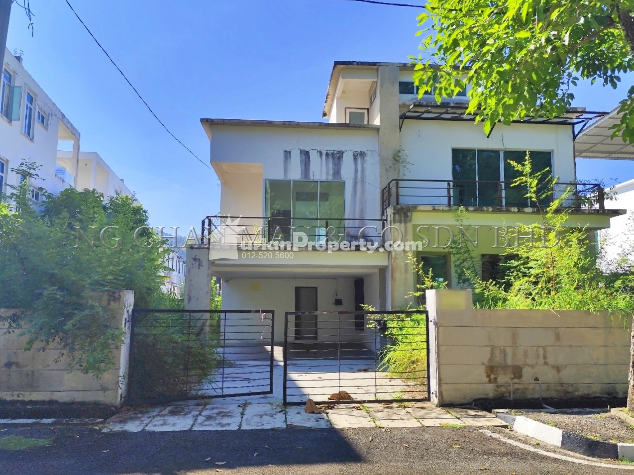 Bungalow House For Auction at Taman Balik Pulau