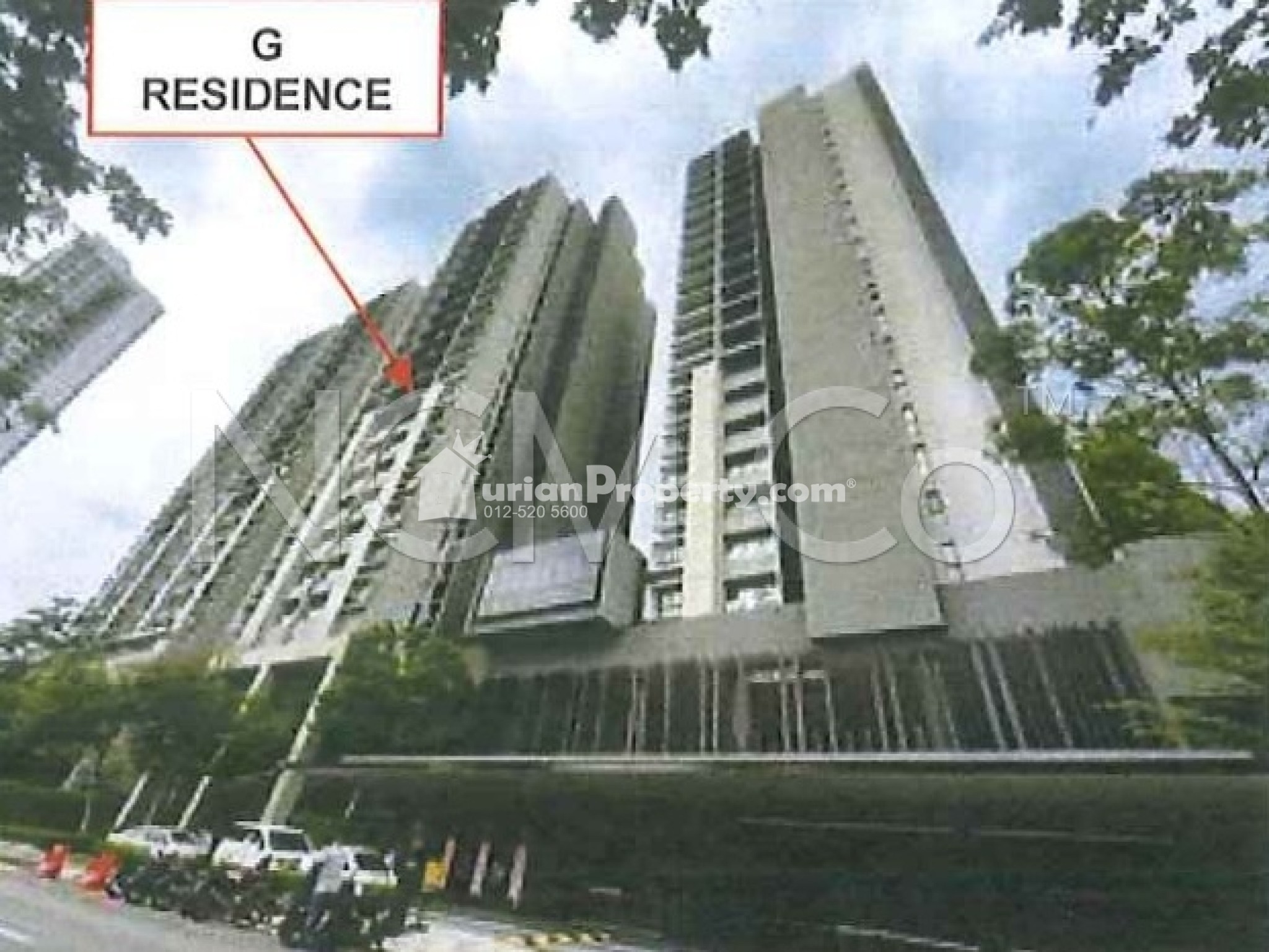 Serviced Residence For Auction at G Residence