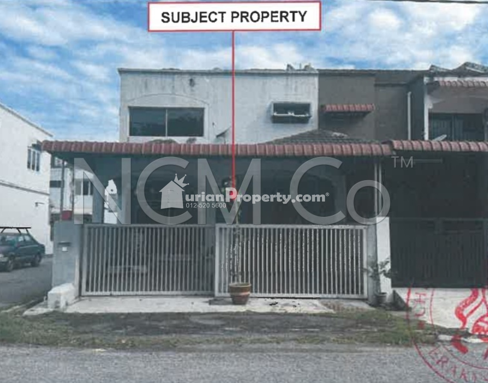 Terrace House For Auction at Taman Tasek Indra