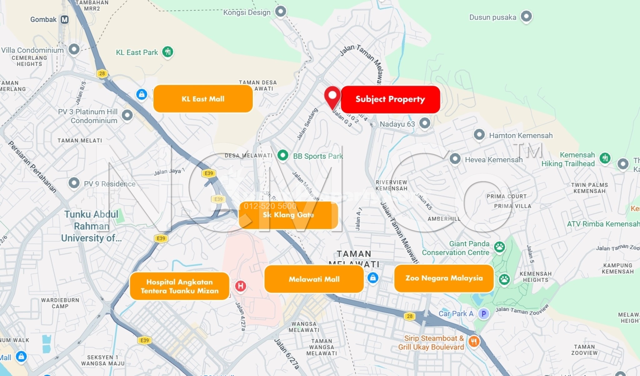 Terrace House For Auction at Taman Melawati