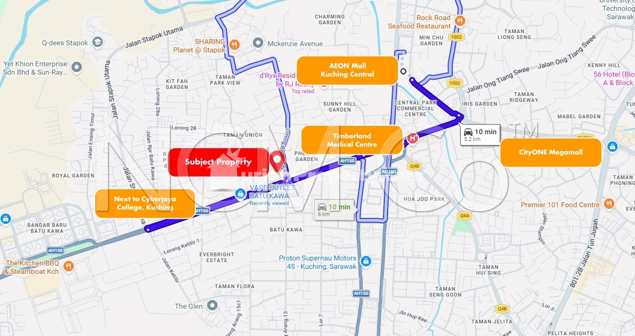 Terrace House For Auction at Batu Kawa