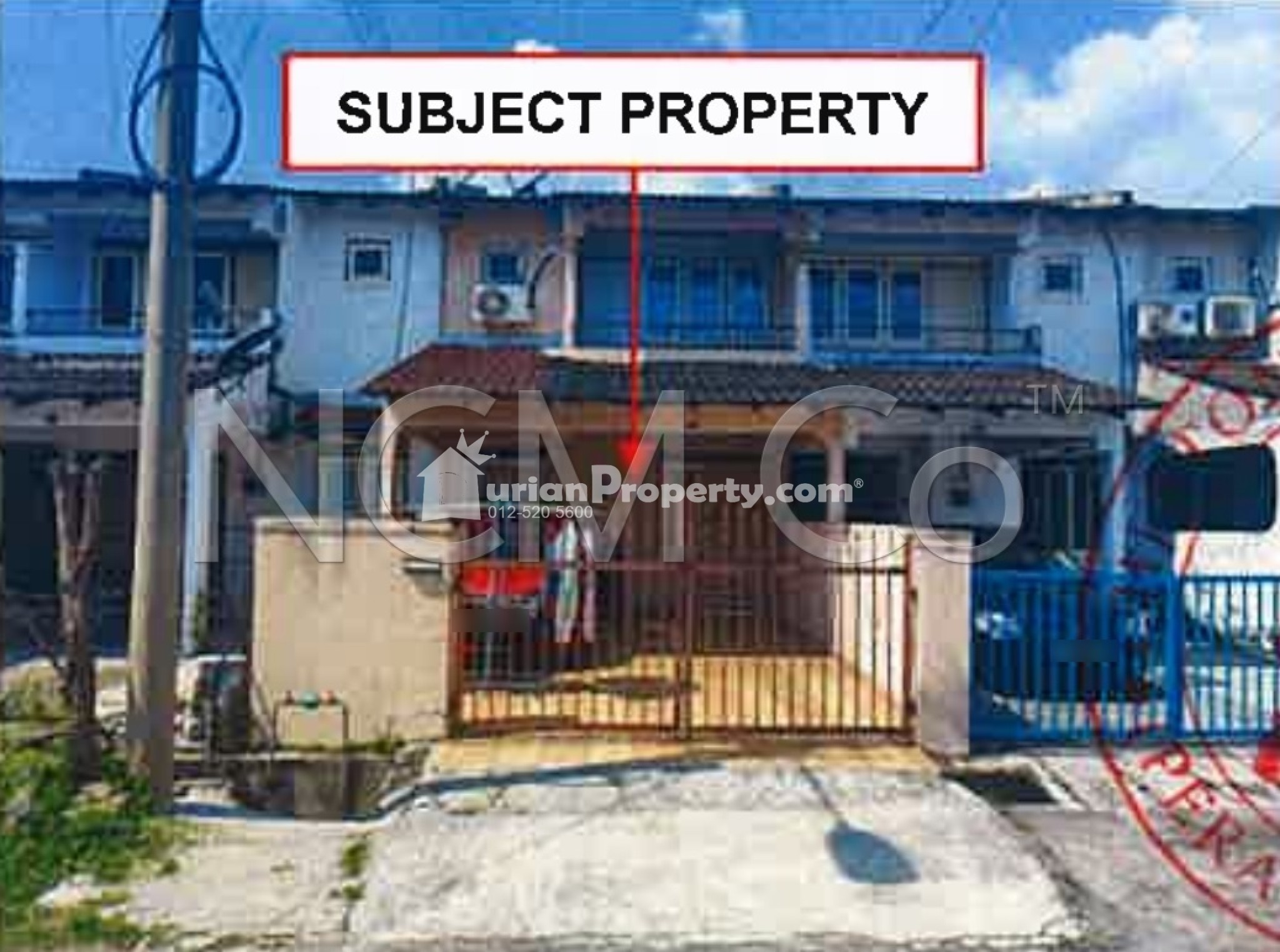 Terrace House For Auction at Taman Arkid