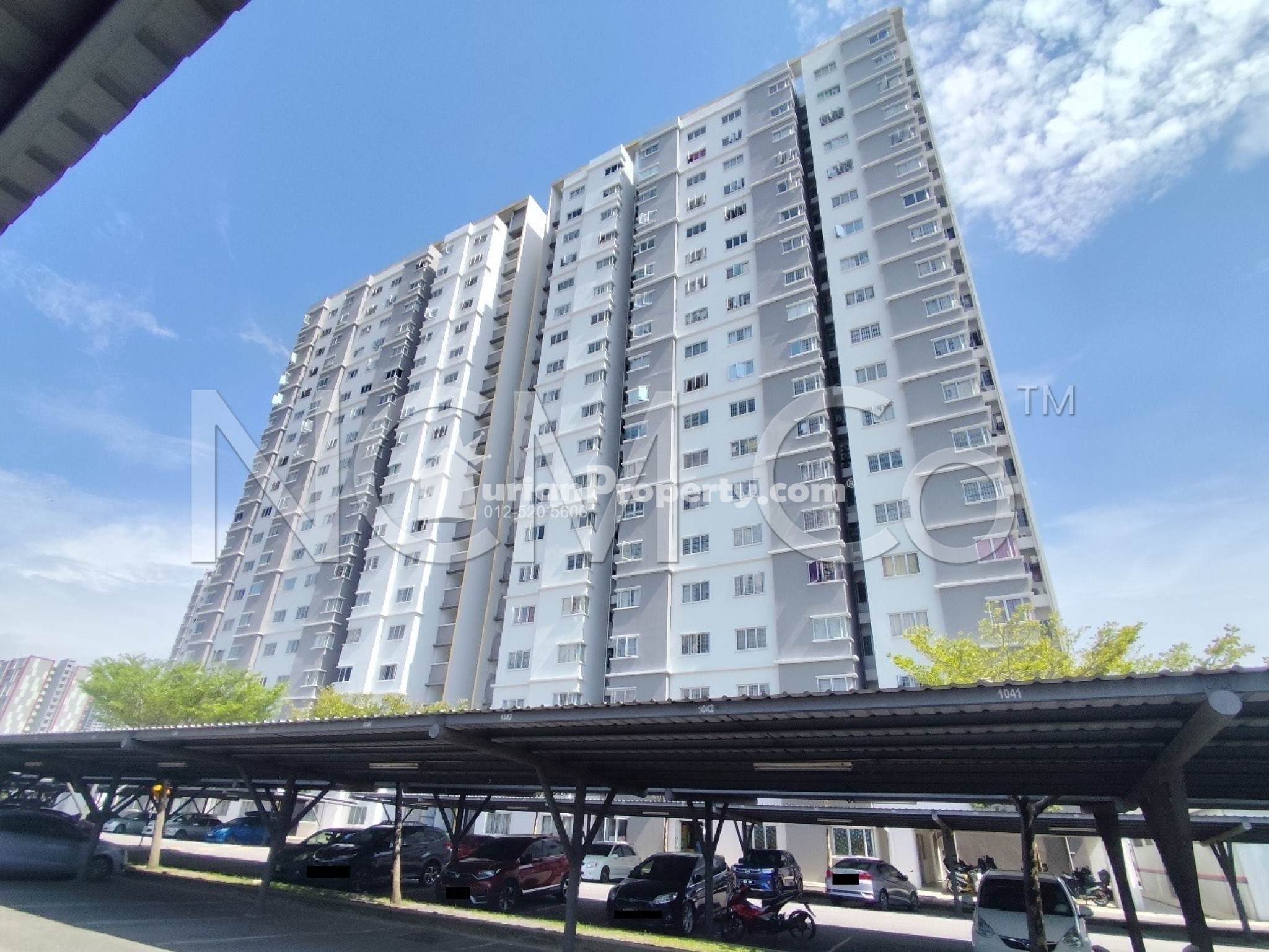 Apartment For Auction at Pangsapuri Kemuning Aman