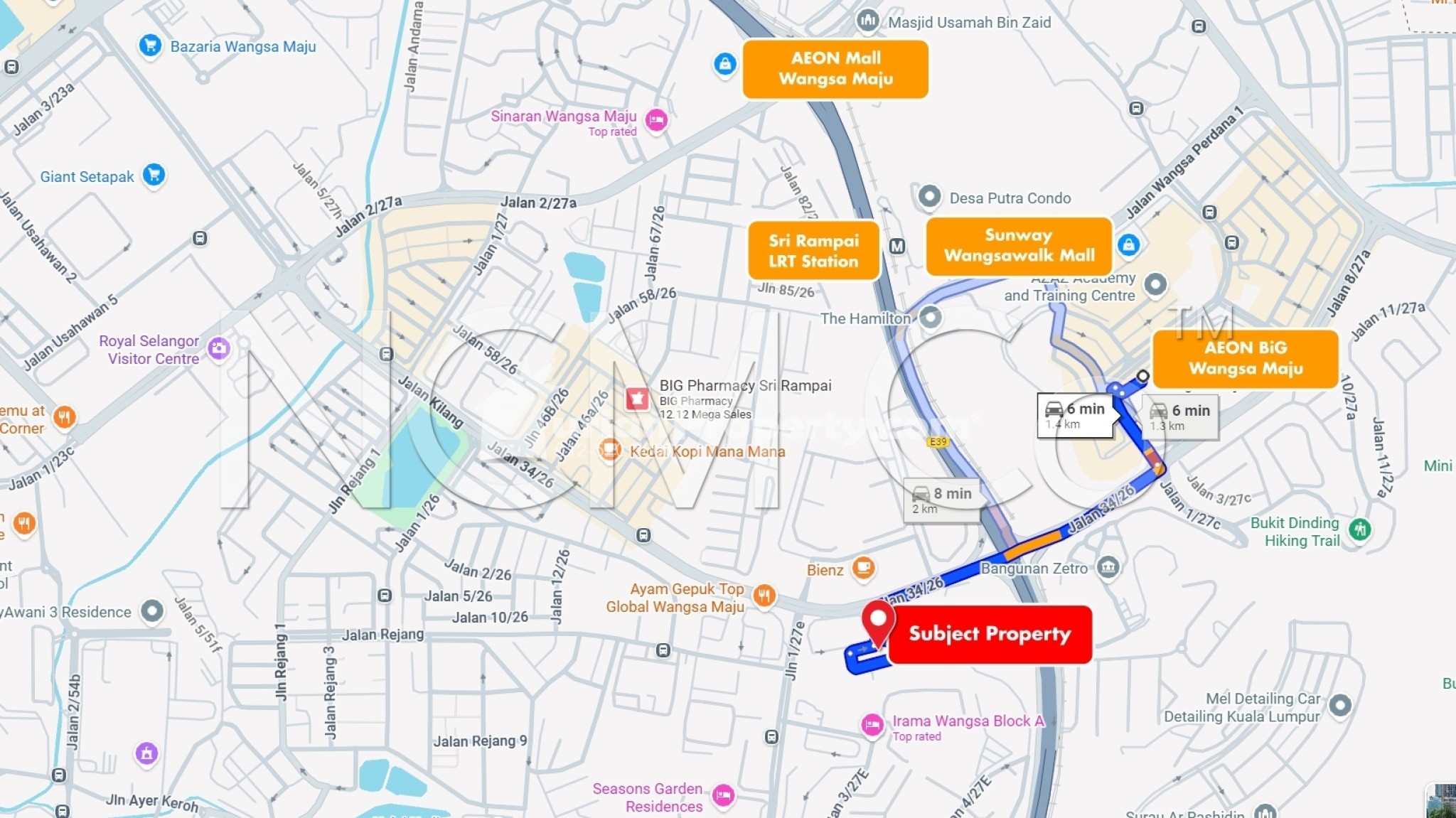 Serviced Residence For Auction at Altris Residence @ The Quartz WM