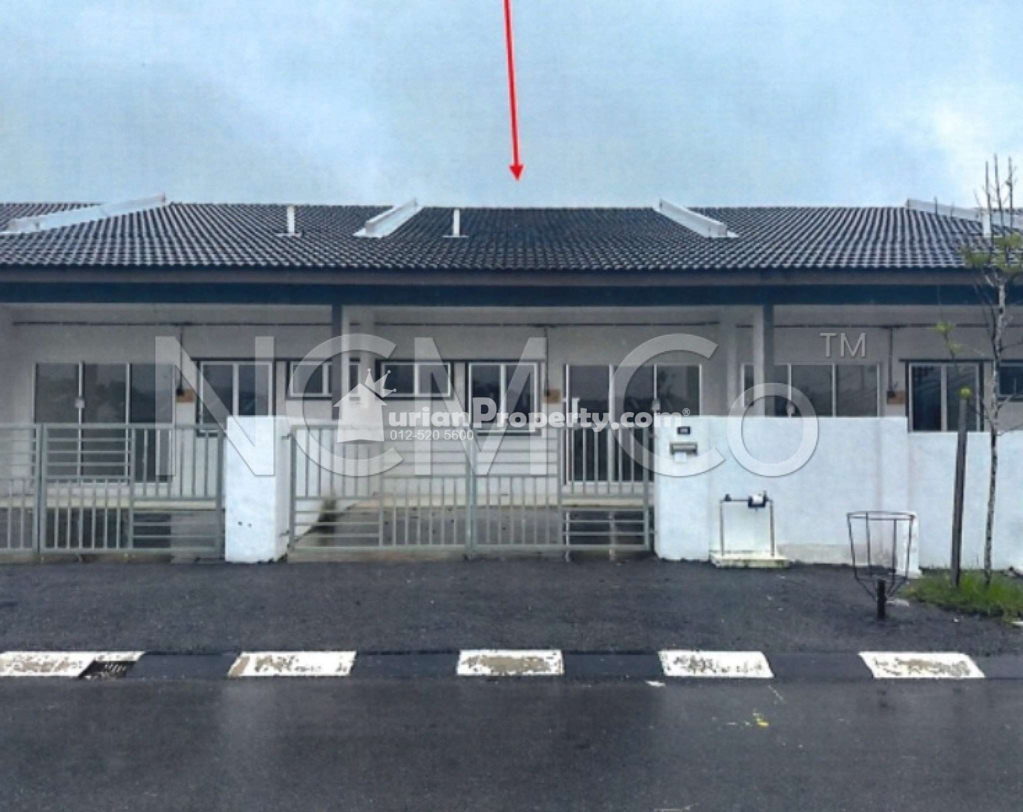 Terrace House For Auction at Temoh