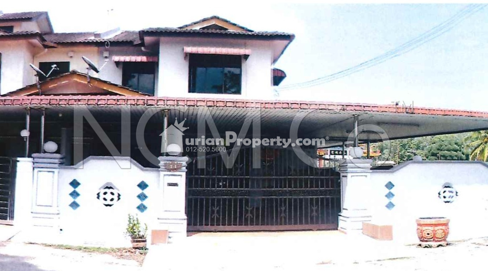 Terrace House For Auction at Muar