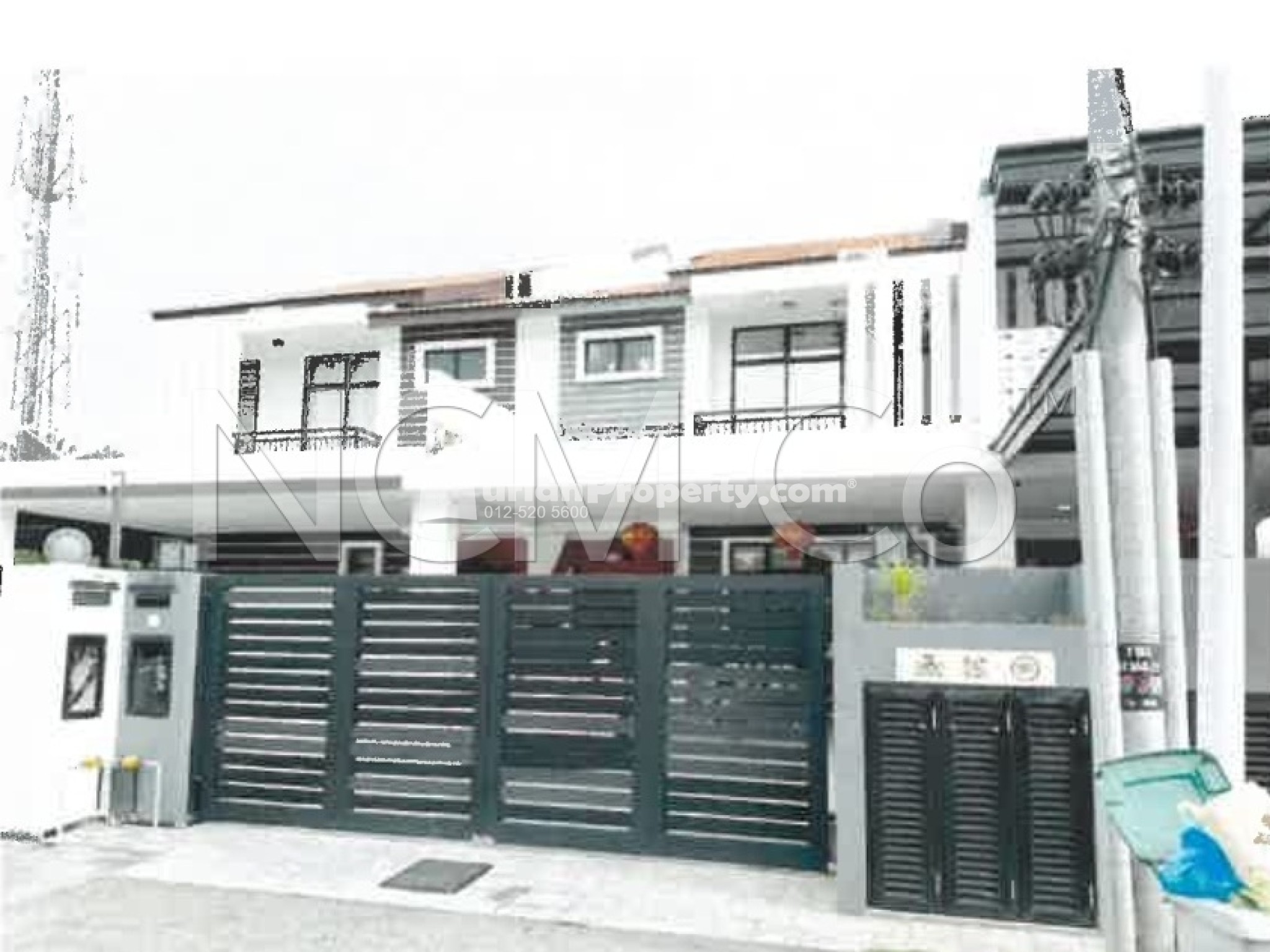 Terrace House For Auction at Muar