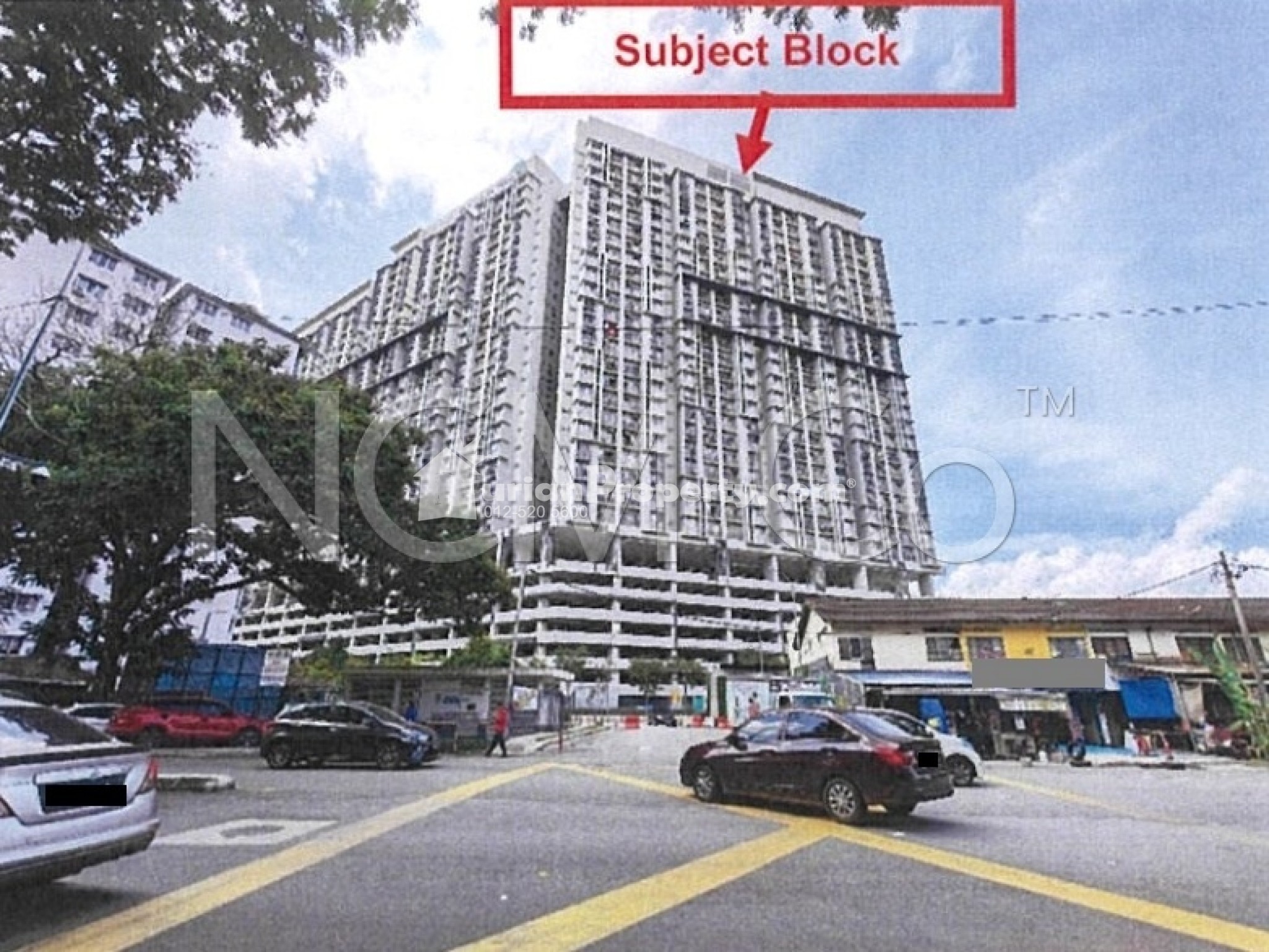 Apartment For Auction at Platinum Teratai