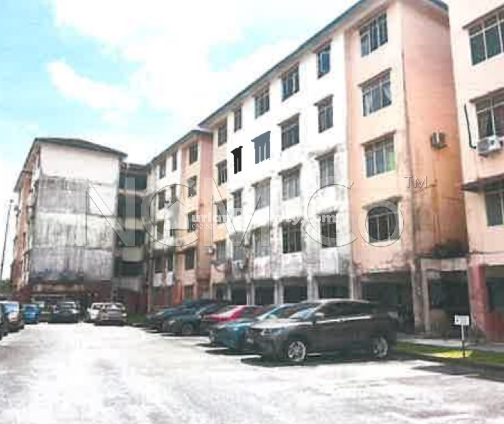 Flat For Auction at Indah Court Apartment