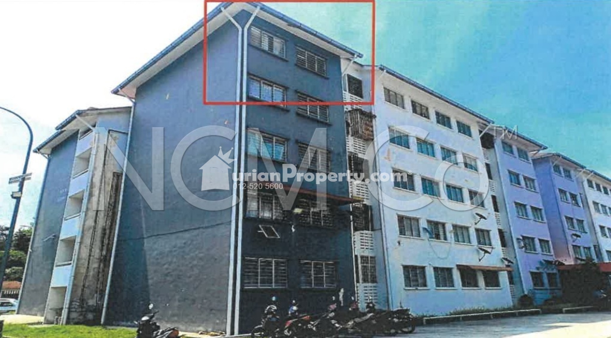 Apartment For Auction at Pangsapuri Taman Tasik Utama