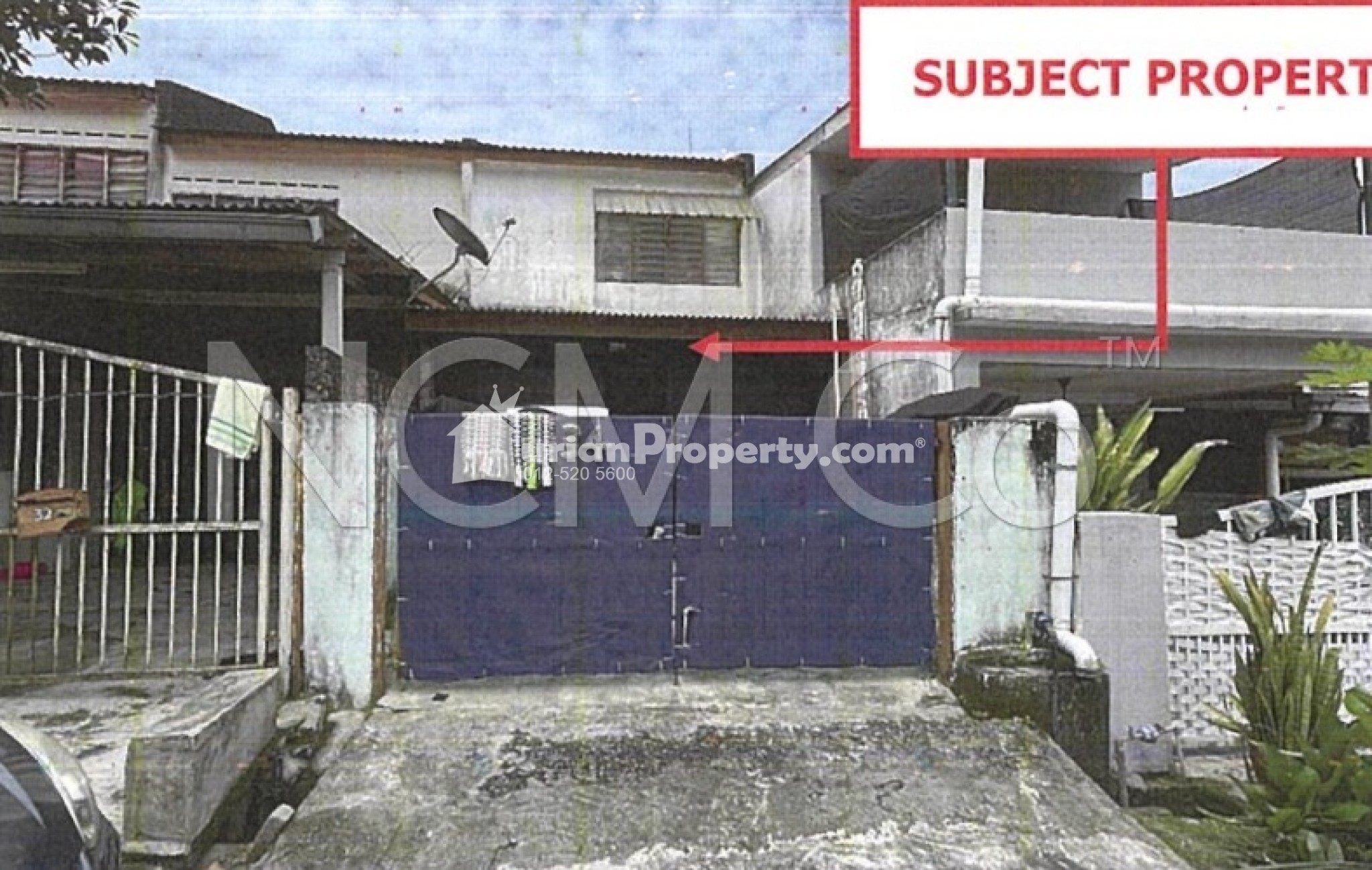 Terrace House For Auction at Taman Orkid Desa