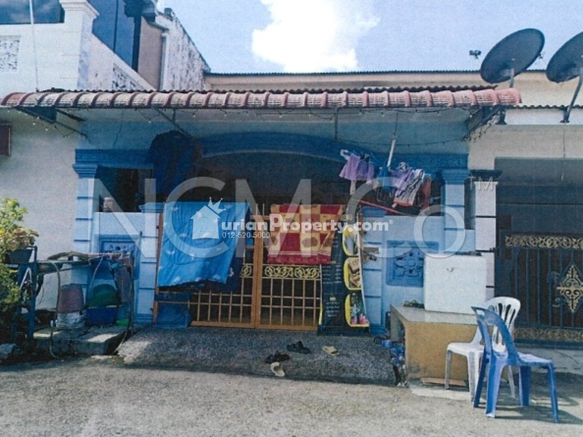 Terrace House For Auction at Taman Krubong Jaya