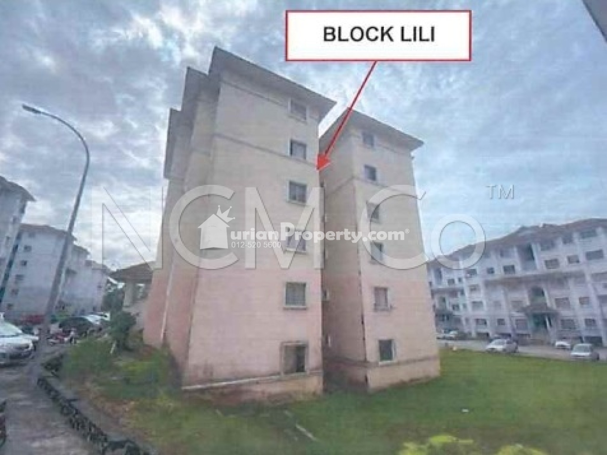 Apartment For Auction at Residensi Warnasari 3