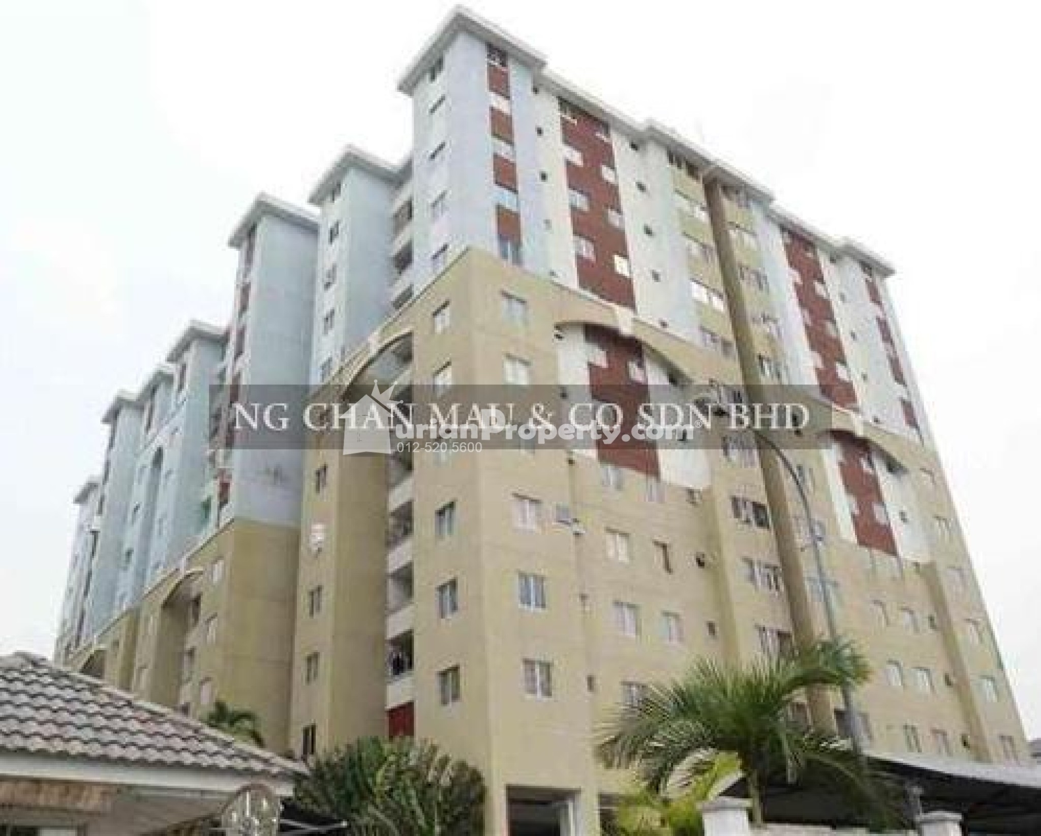 Apartment For Auction at Aliran Damai
