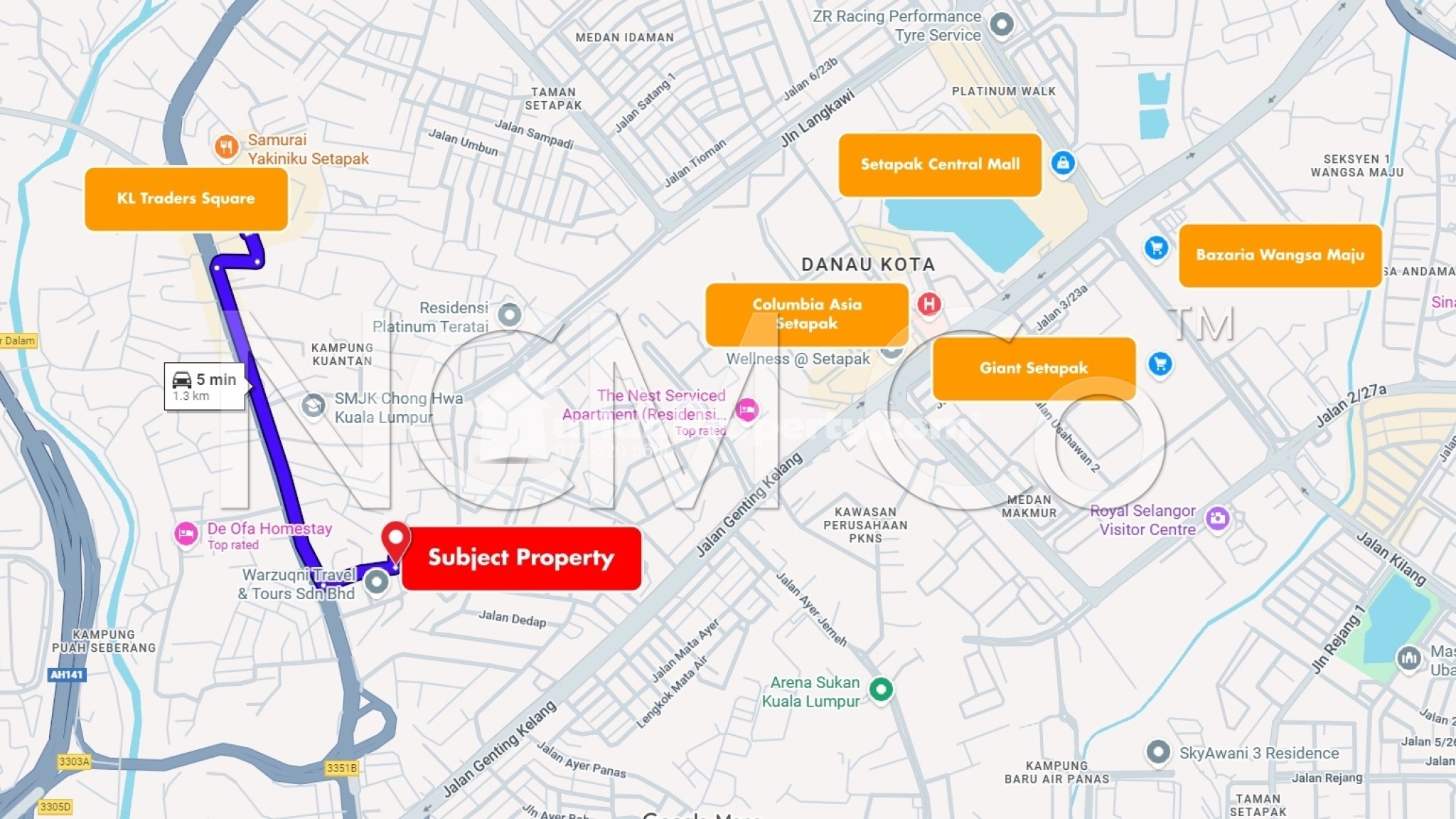 Shop Office For Auction at Diamond Square