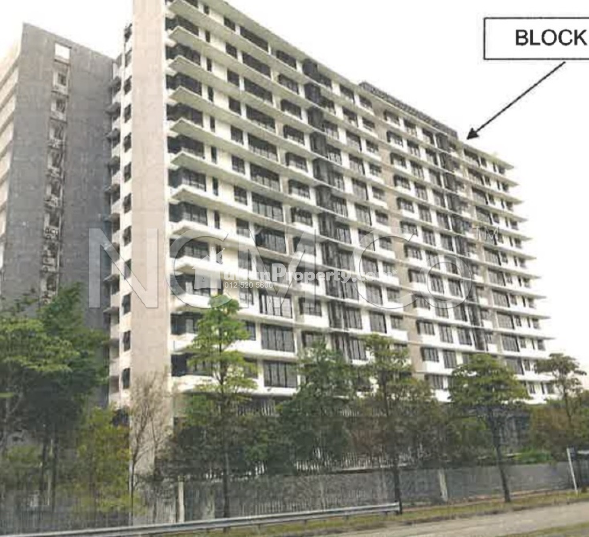 Serviced Residence For Auction at SKYZ Jelutong Residences