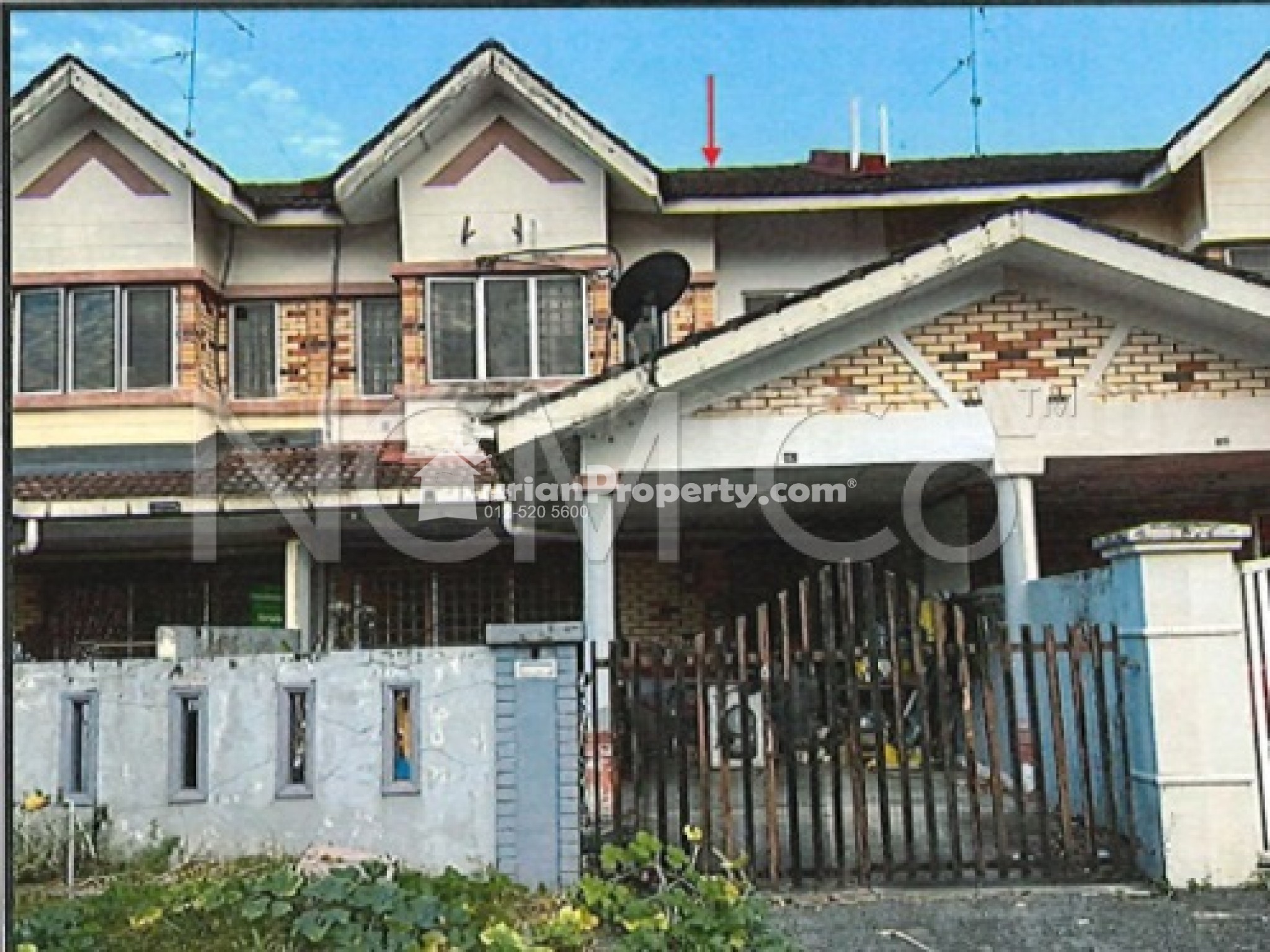 Terrace House For Auction at Bandar Indahpura