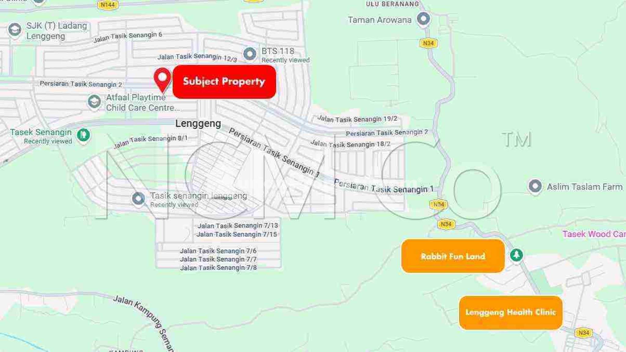 Terrace House For Auction at Taman Tasik Senangin