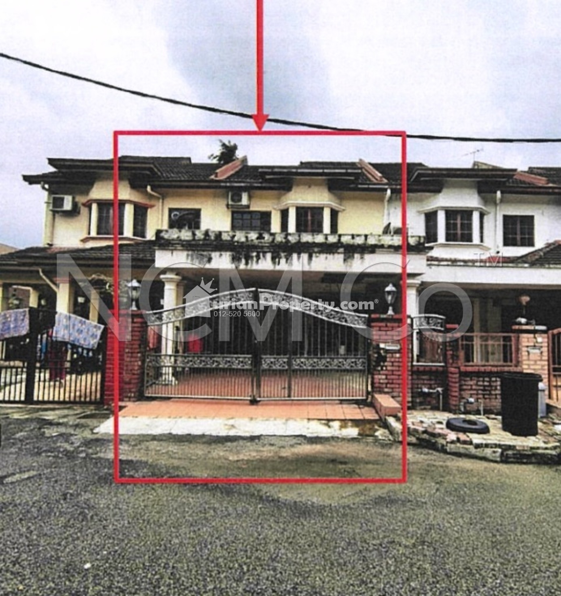 Terrace House For Auction at Taman Megah
