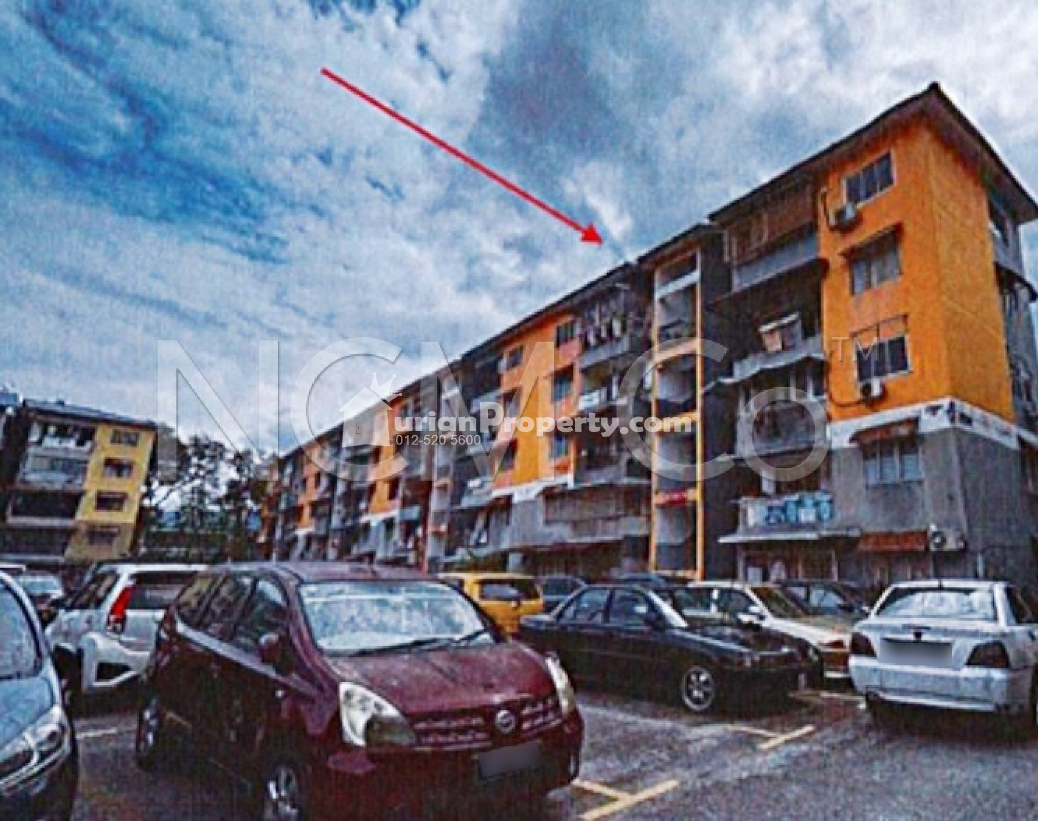 Apartment For Auction at Pangsapuri Merak