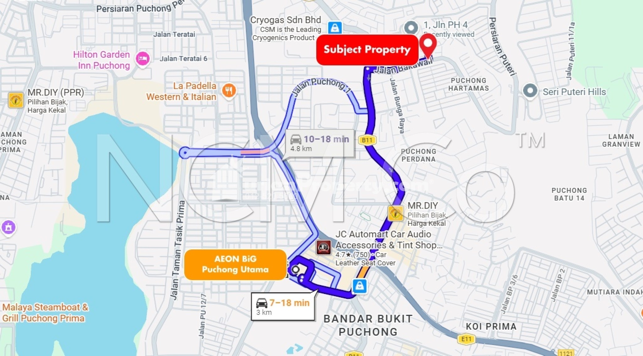 Terrace House For Auction at Puchong Hartamas