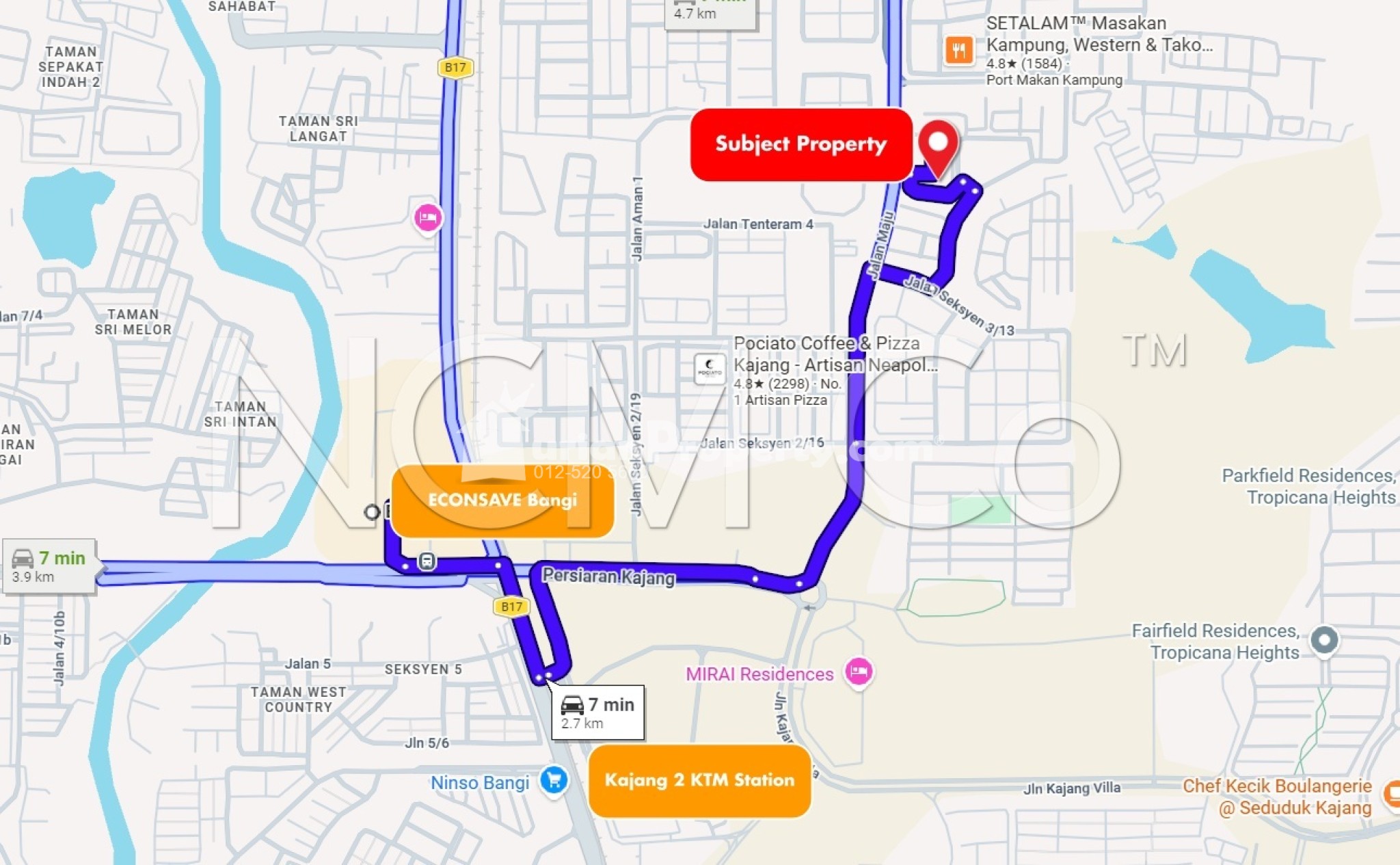 Apartment For Auction at Seraya Apartment