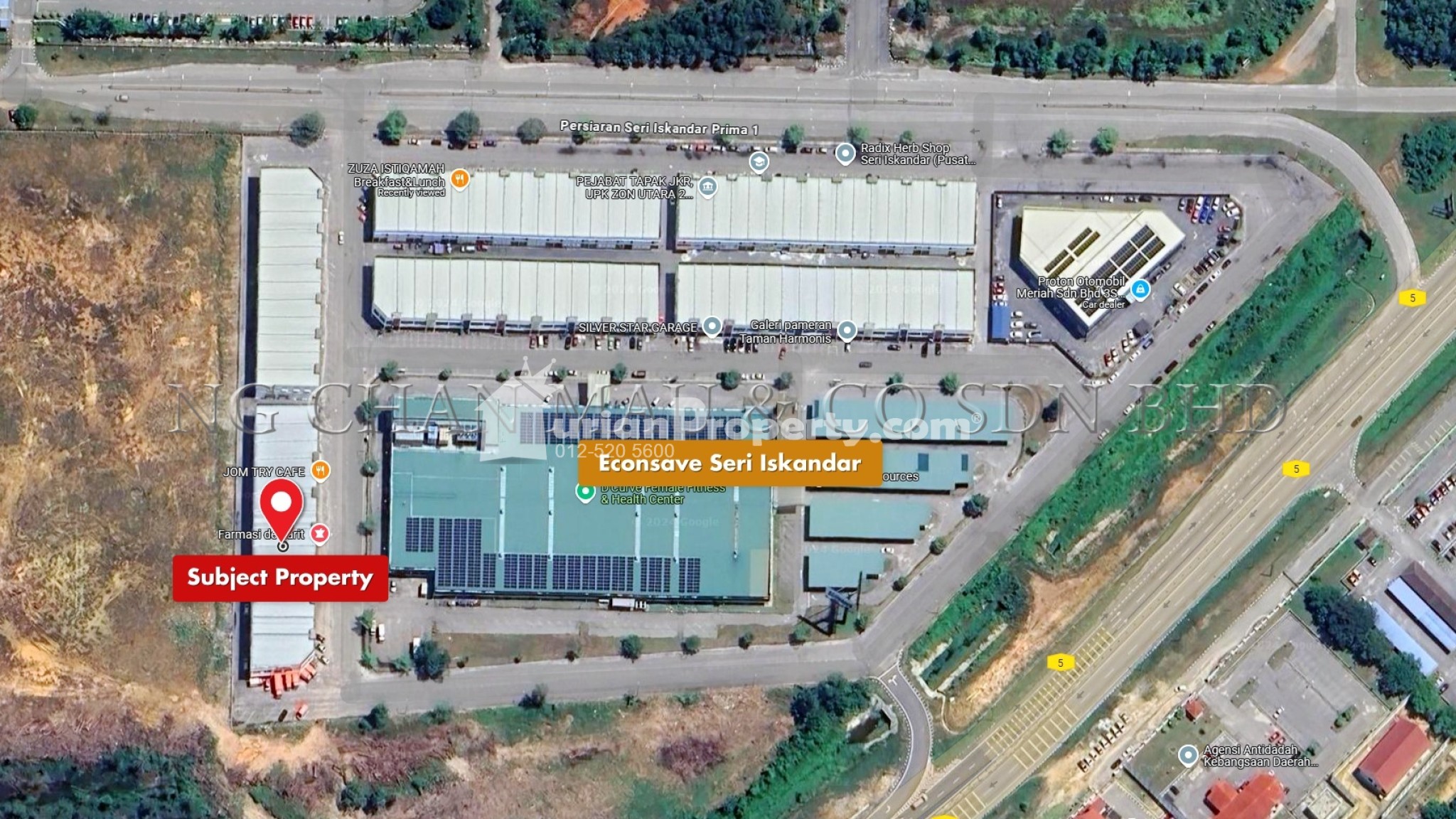 Shop Office For Auction at Iskandar Prima