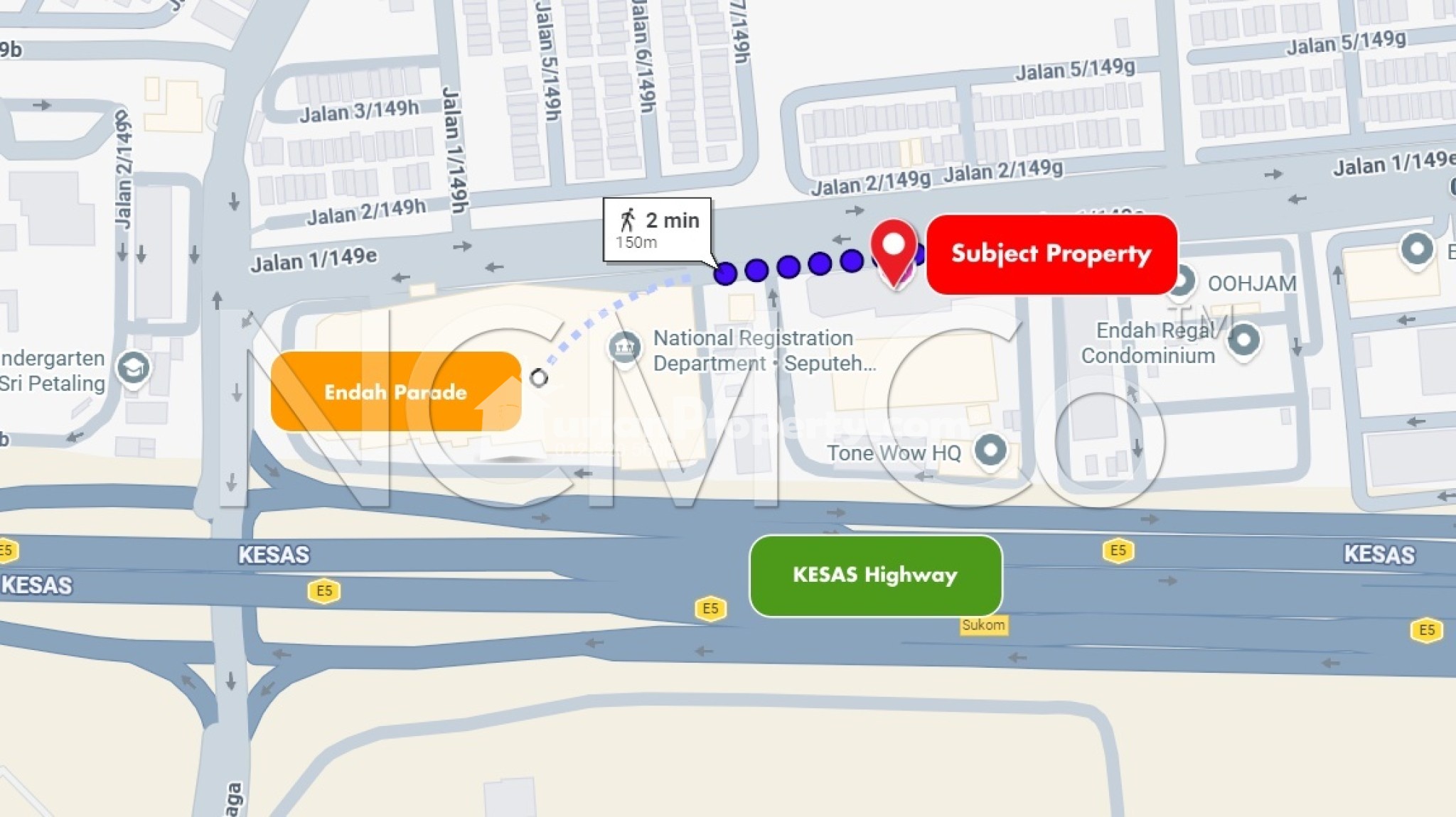 Office For Auction at Endah Promenade
