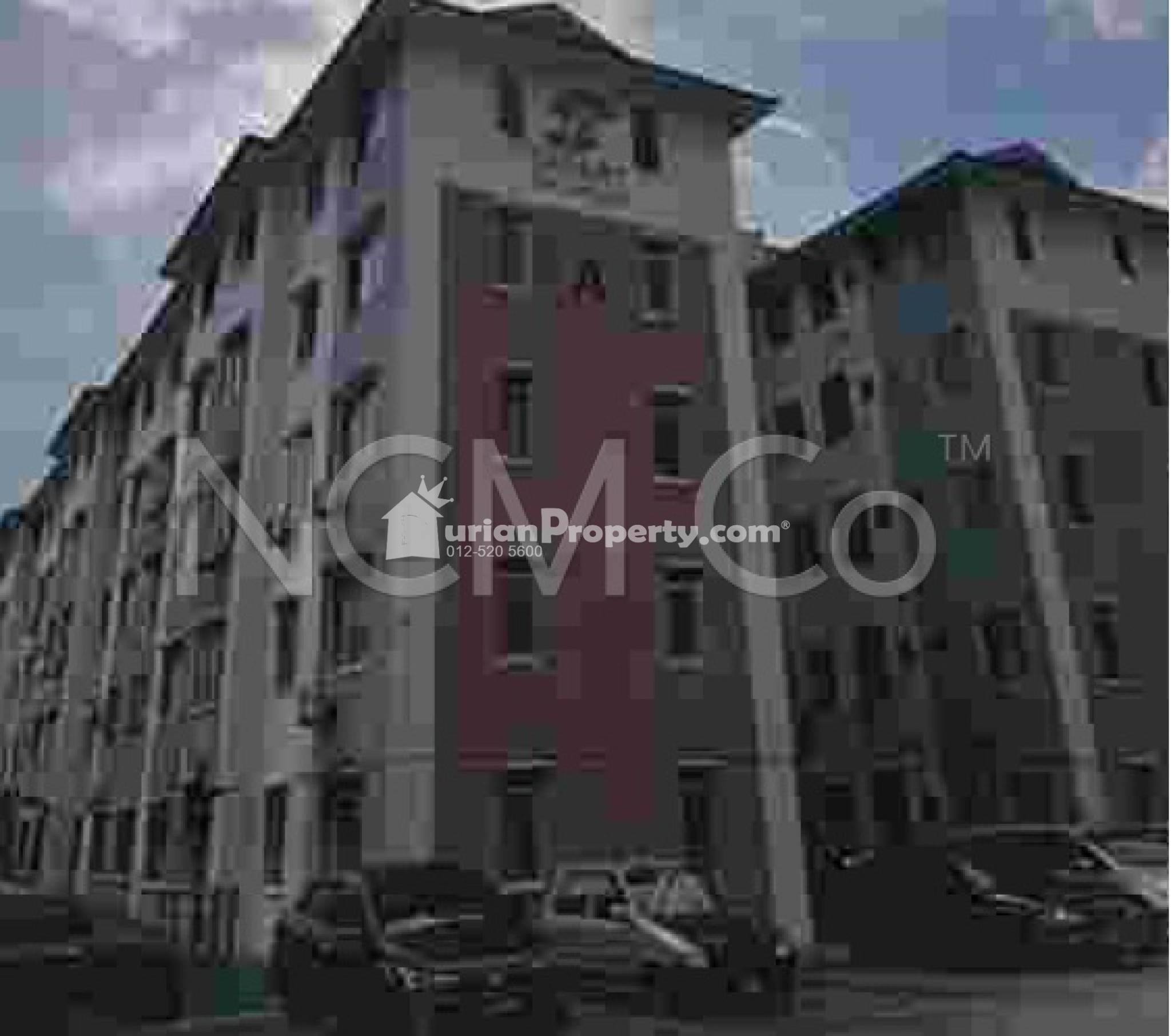 Apartment For Auction at Megah Villa Apartment