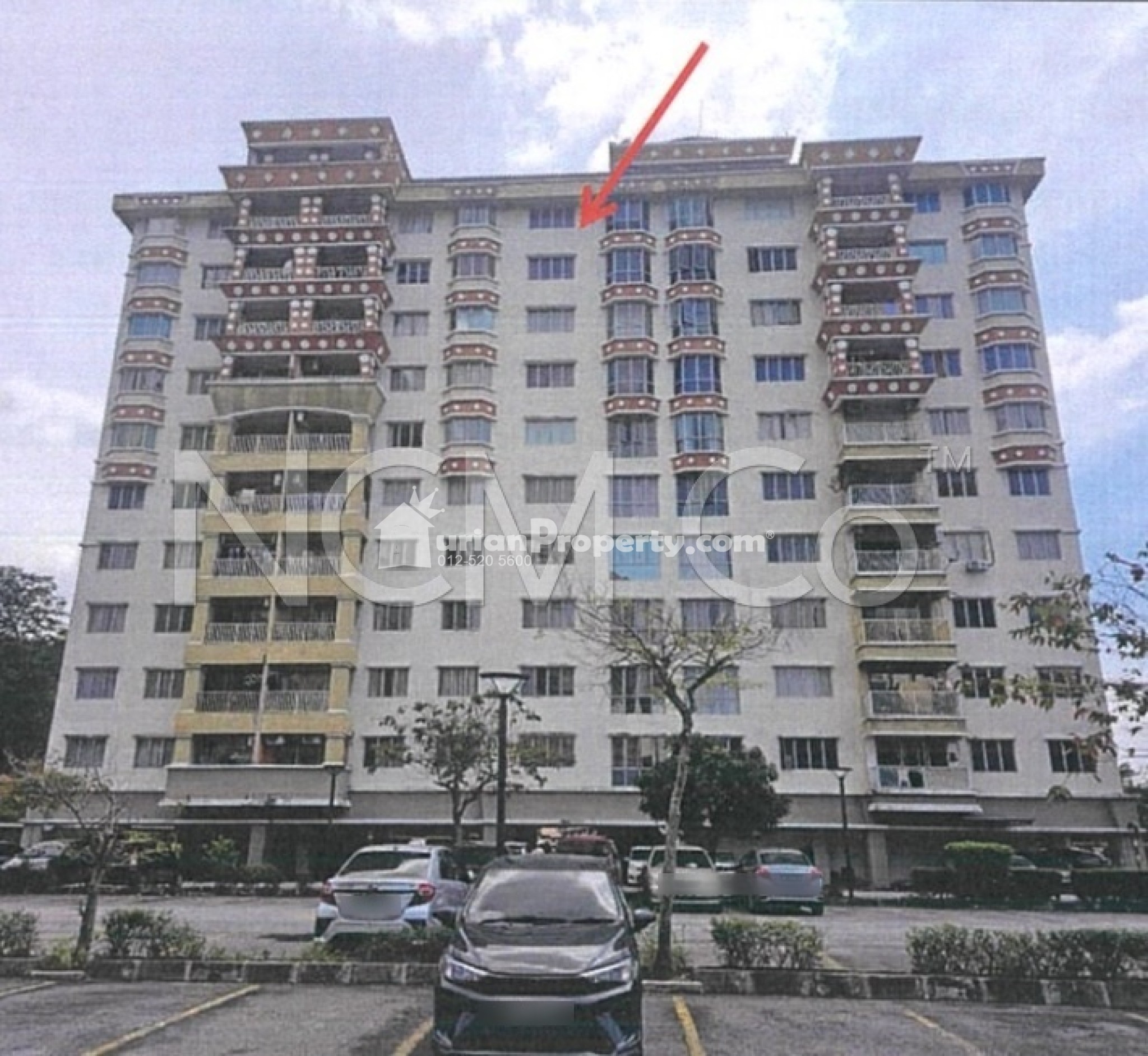 Serviced Residence For Auction at Koi Tropika