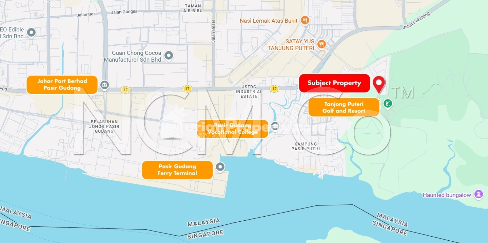 Bungalow House For Auction at Taman Tanjung Puteri Resort