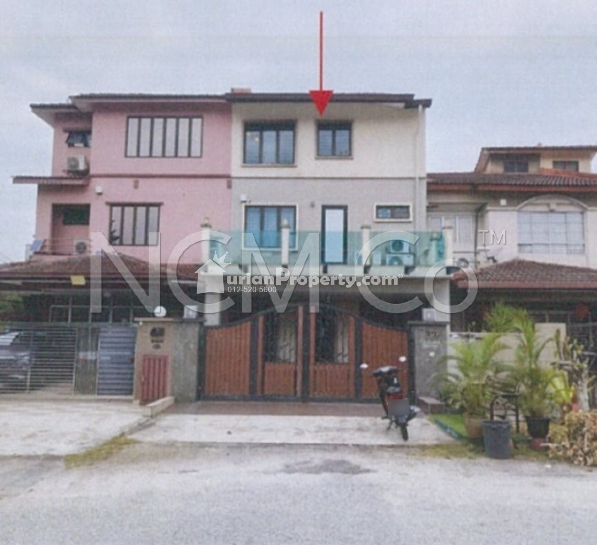 Terrace House For Auction at Pangsapuri Damai Utama