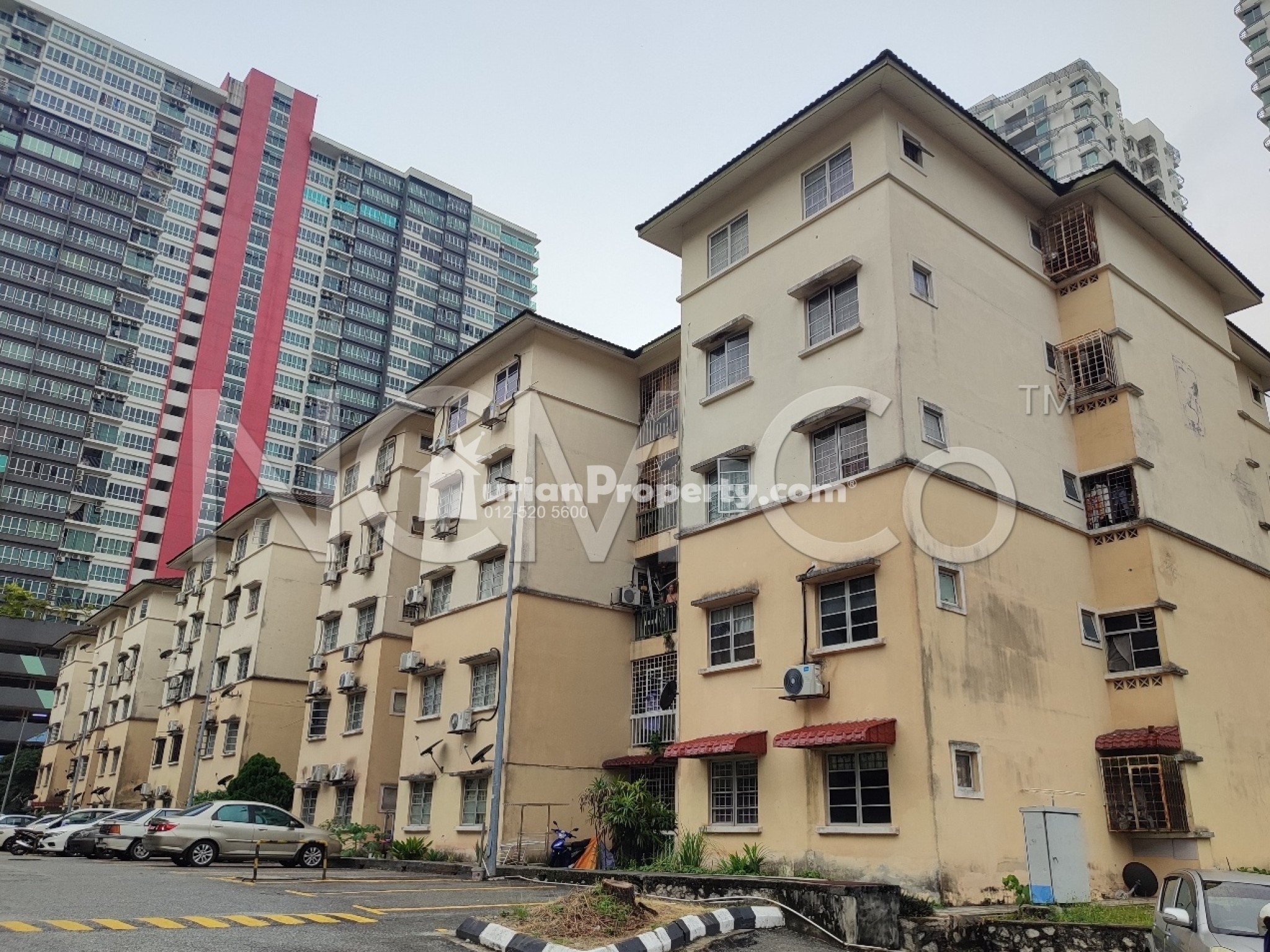 Flat For Auction at Indah Apartment