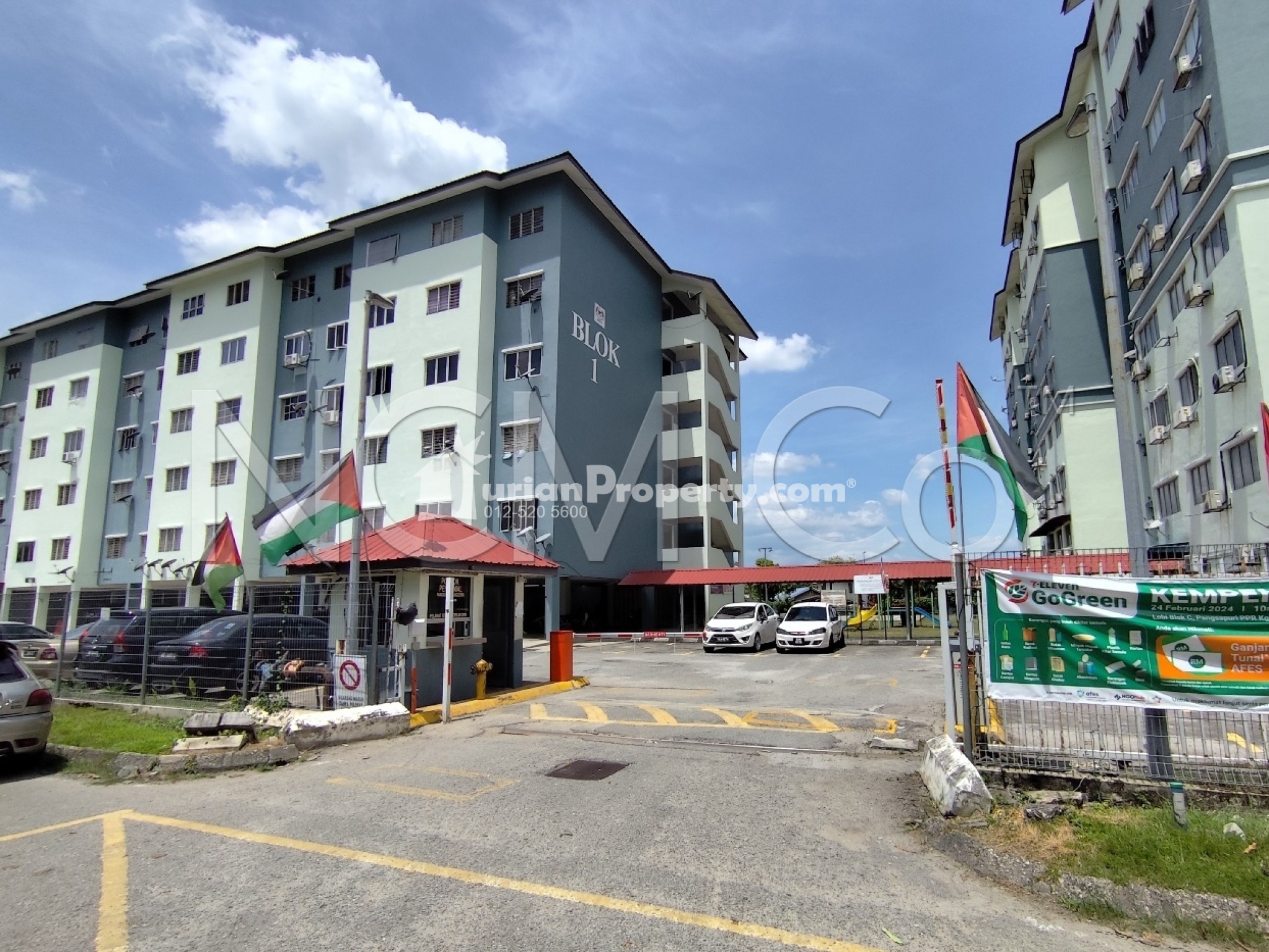 Apartment For Auction at Pangsapuri Anggerik