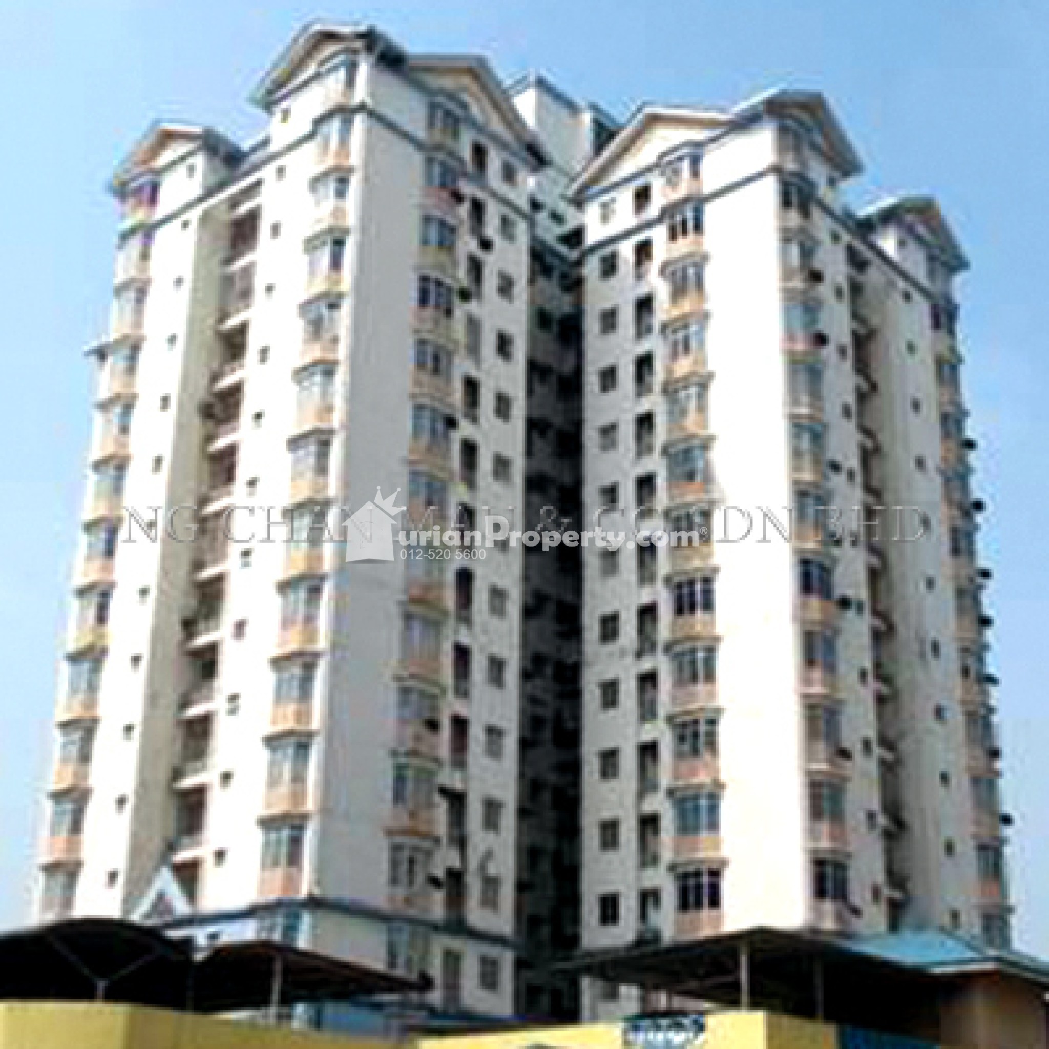 Apartment For Auction at Pangsapuri Mawar Sari