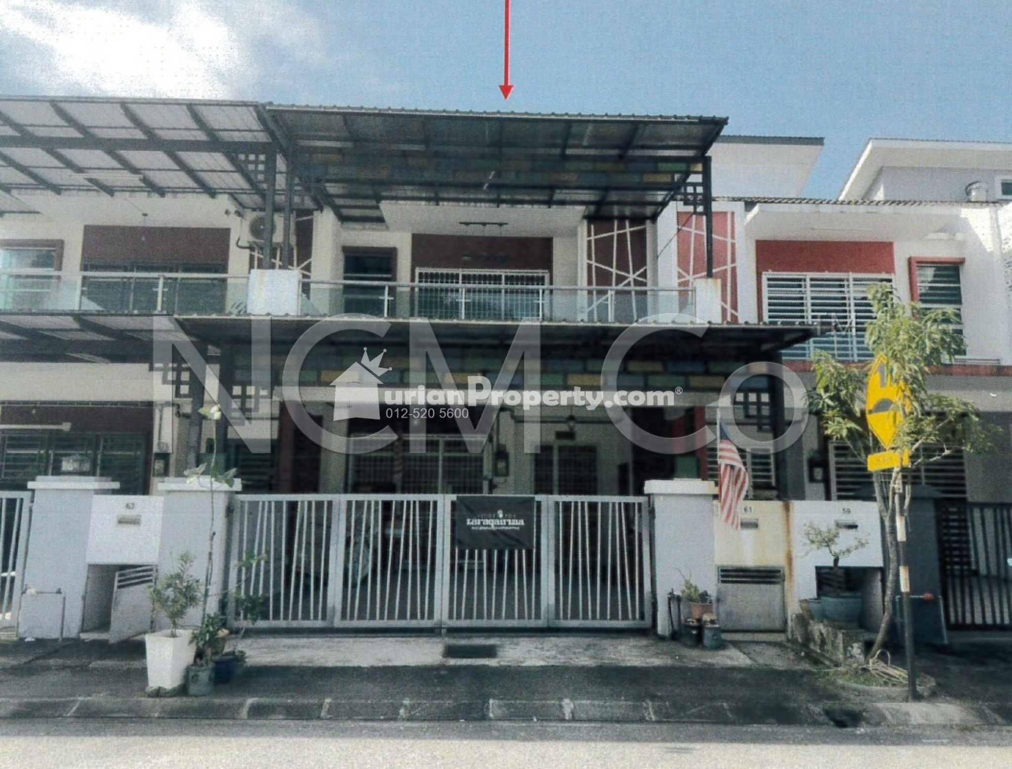 Terrace House For Auction at Taman Meru Perdana